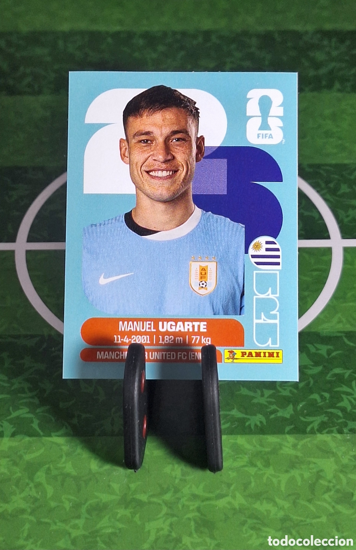 Cromos de f&uacute;tbol: MANUEL UGARTE #URU 14 MUNDIAL 2026