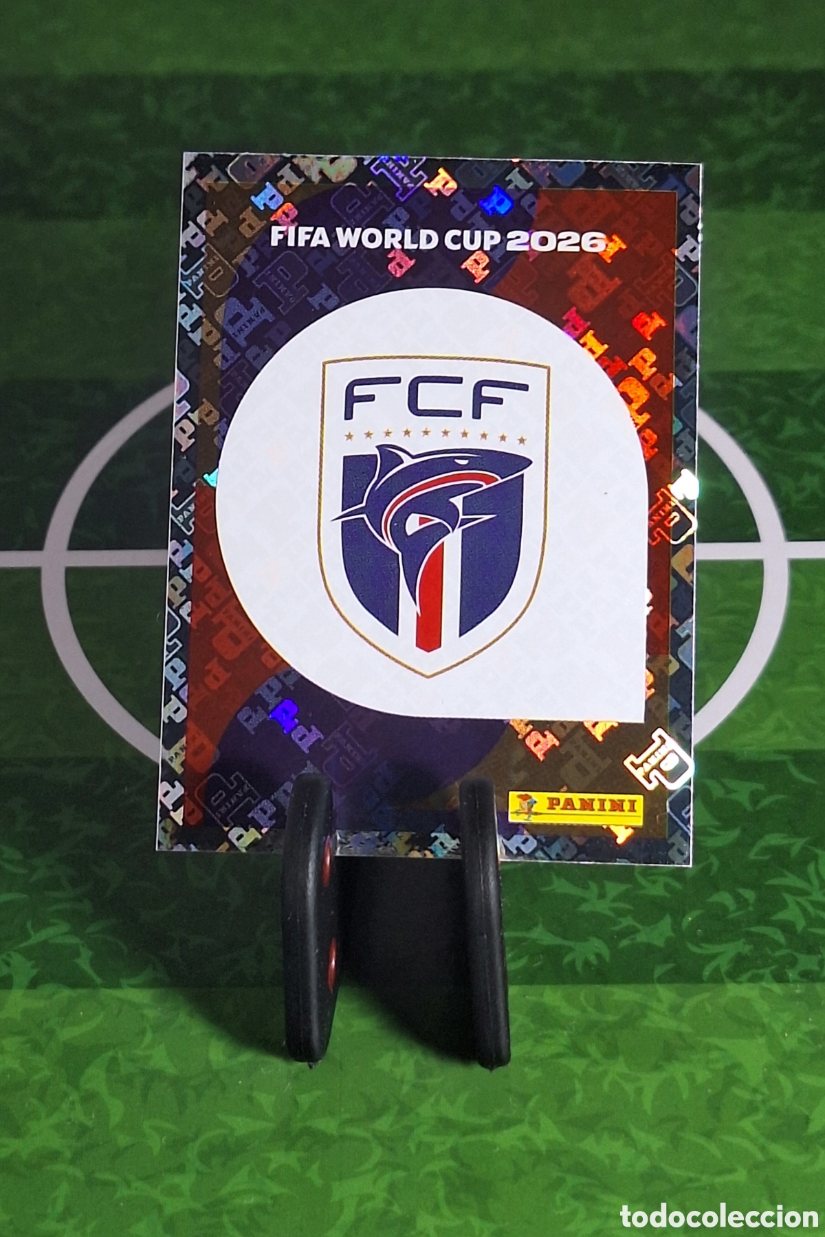 Cromos de f&uacute;tbol: ESCUDO CABO VERDE #CPV 1 MUNDIAL 2026