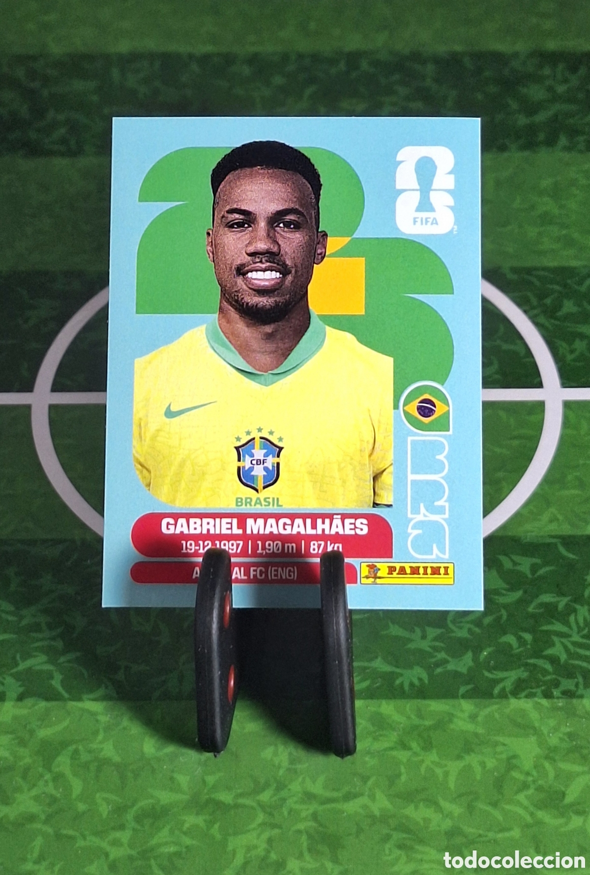 Cromos de f&uacute;tbol: GABRIEL MAGALHAES #BRA 6 MUNDIAL 2026