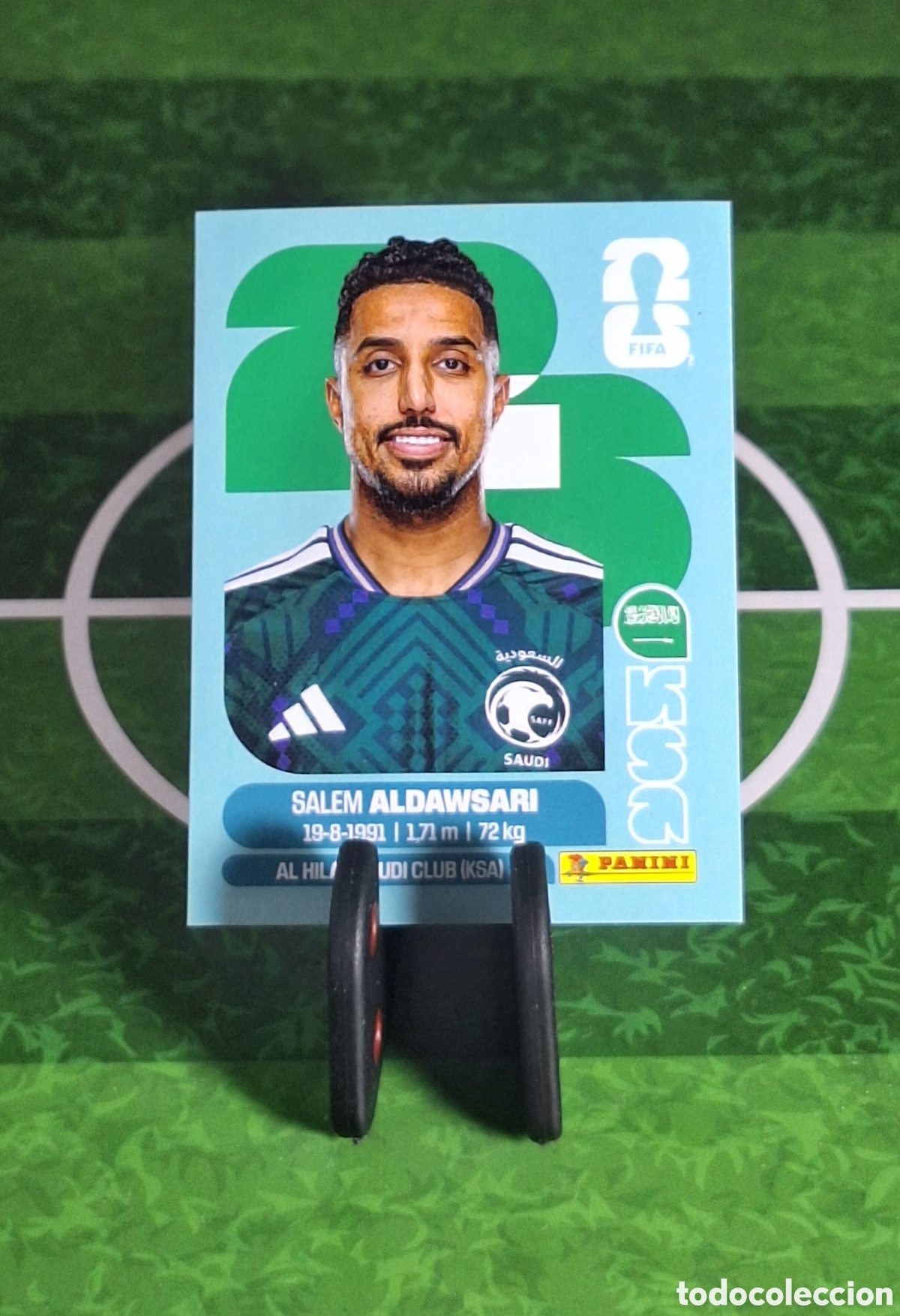 Cromos de f&uacute;tbol: SALEM ALDAWSARI #KSA 16 MUNDIAL 2026