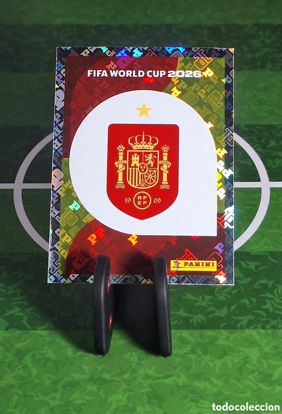 Cromos de f&uacute;tbol: ESCUDO ESPA&Ntilde;A #ESP 1 MUNDIAL 2026
