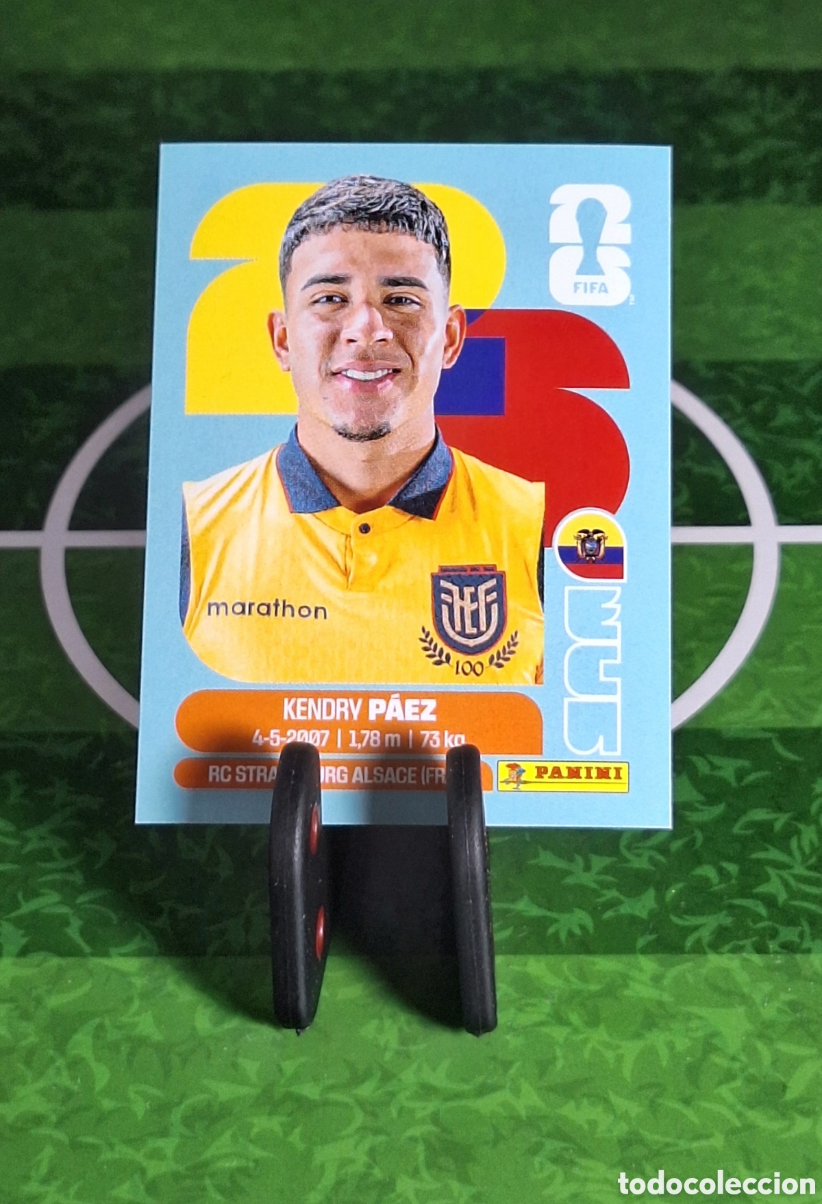 Cromos de f&uacute;tbol: KENDRY PAEZ #ECU 11 MUNDIAL 2026