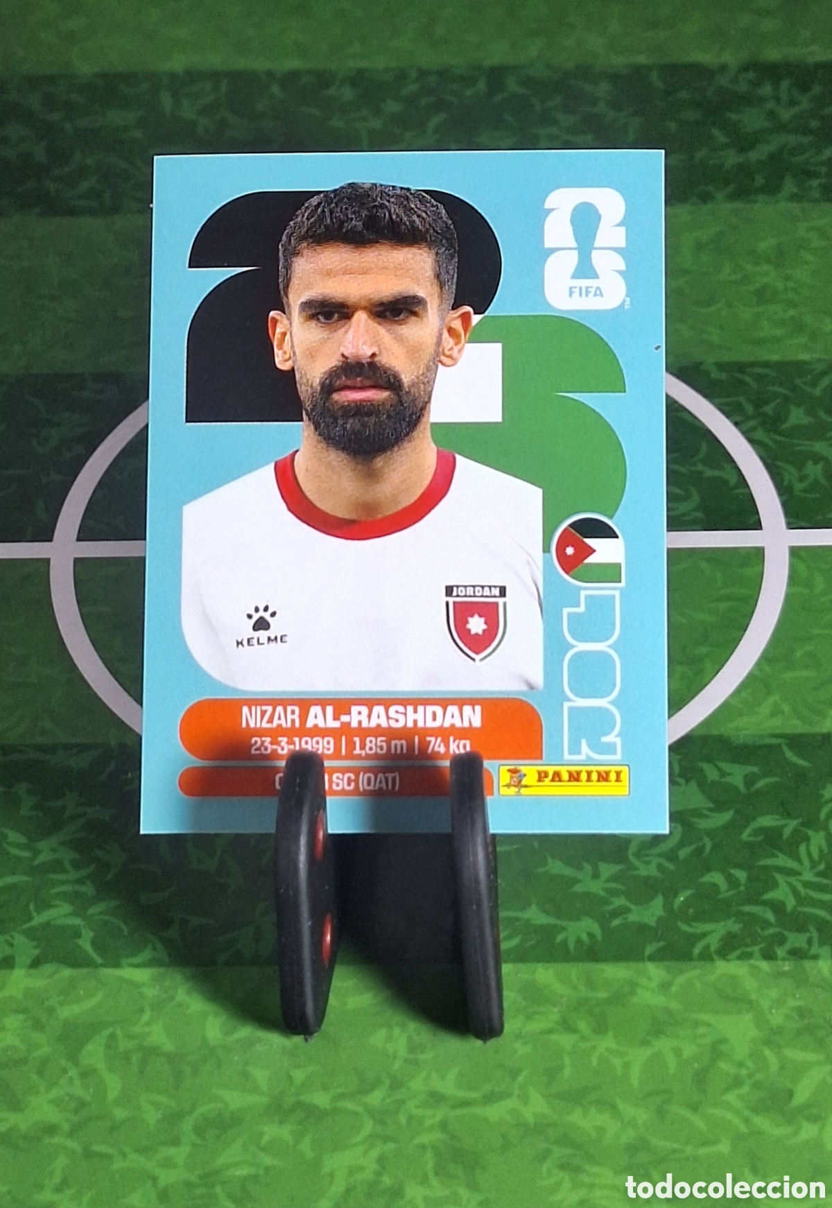 Cromos de f&uacute;tbol: NIZAR AL-RASHDAN #JOR 10 MUNDIAL 2026