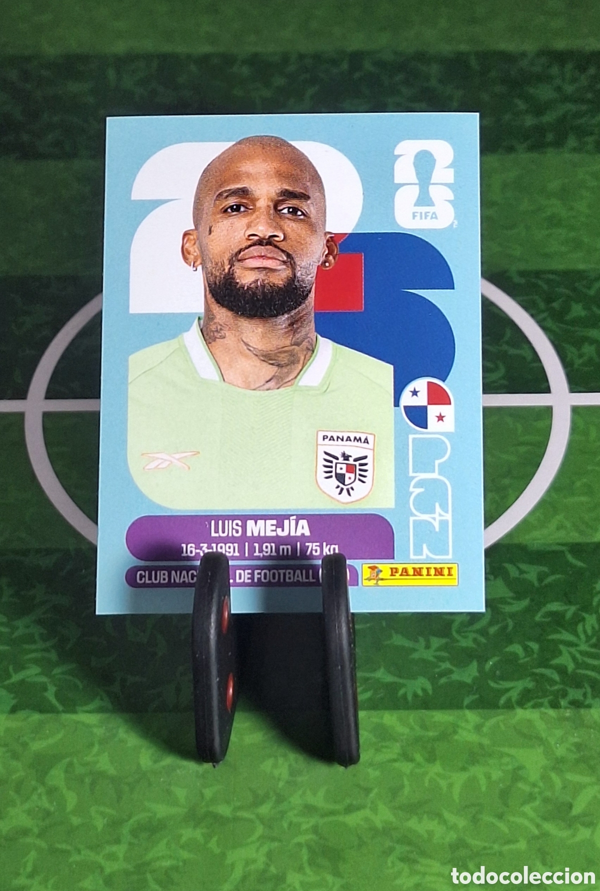 Cromos de f&uacute;tbol: LUIS MEJ&Iacute;A #PAN 3 MUNDIAL 2026
