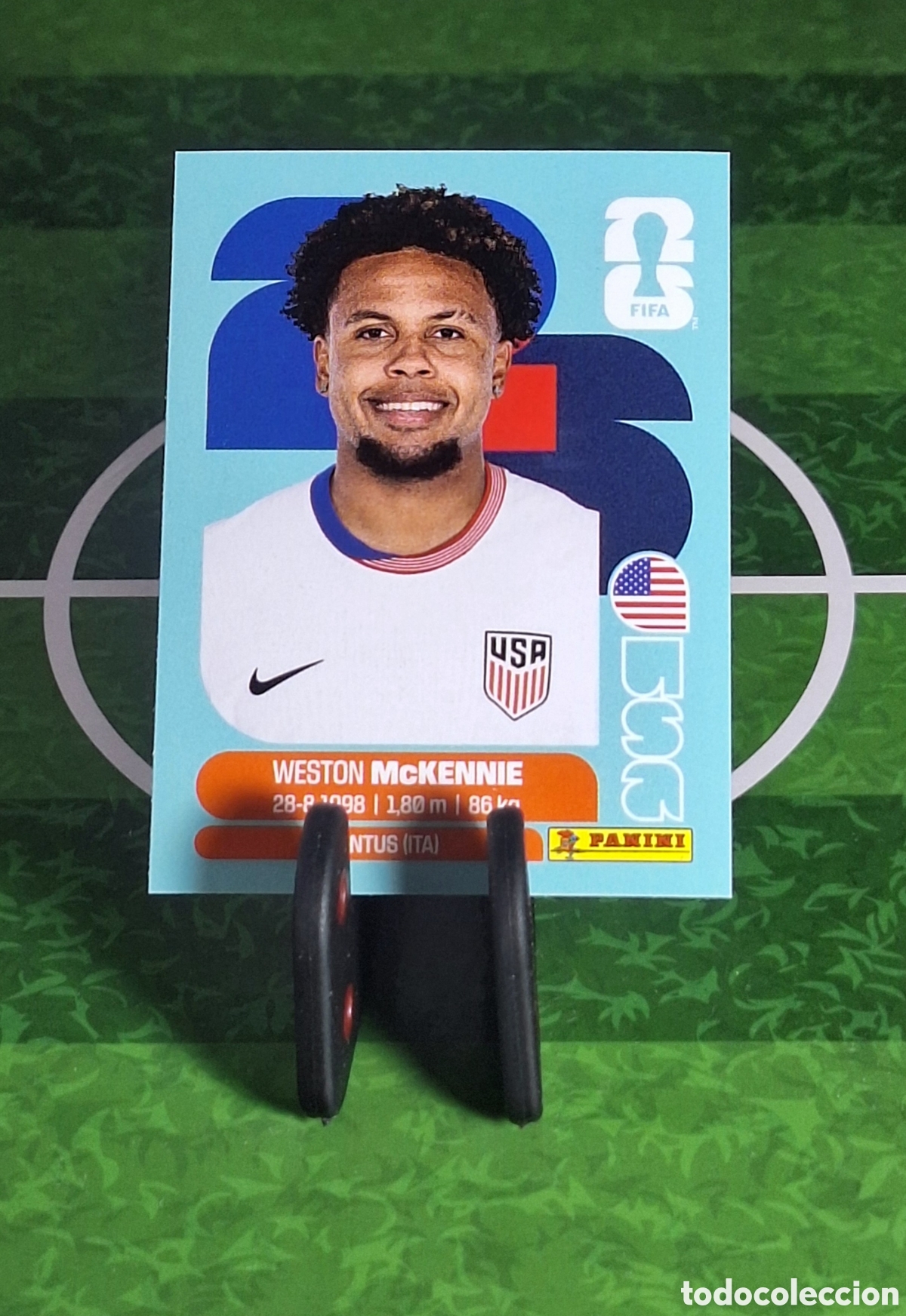 Cromos de f&uacute;tbol: WESTON MCKENNIE #USA 10 MUNDIAL 2026