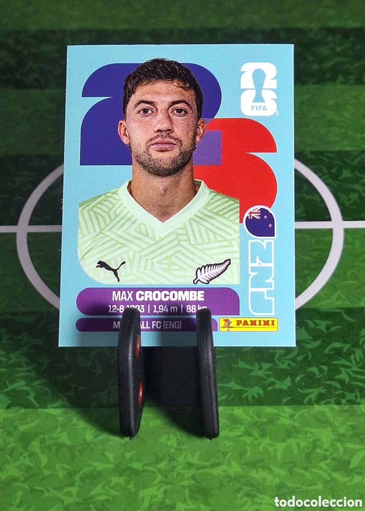 Cromos de f&uacute;tbol: MAX CROCOMBE #NZL 2 MUNDIAL 2026