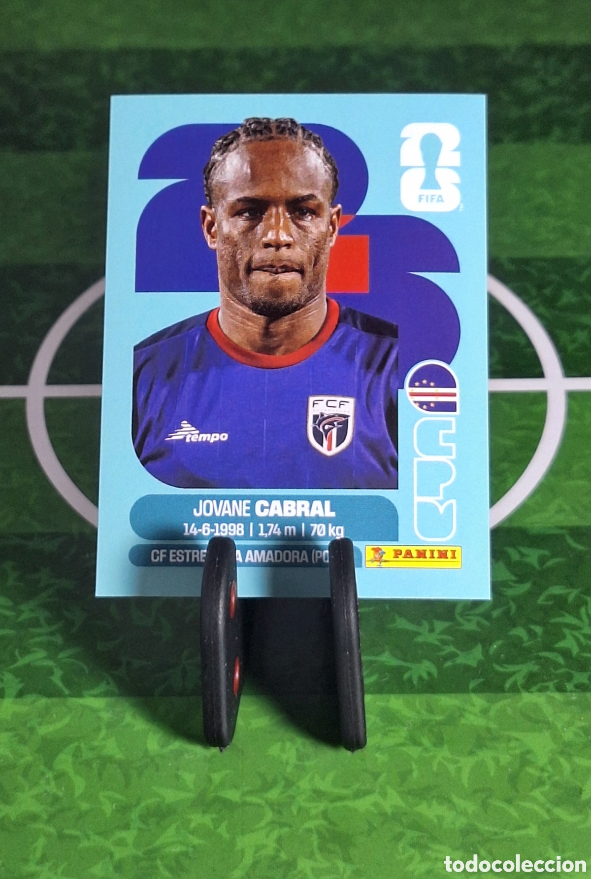 Cromos de f&uacute;tbol: JOVANE CABRAL #CPV 16 MUNDIAL 2026