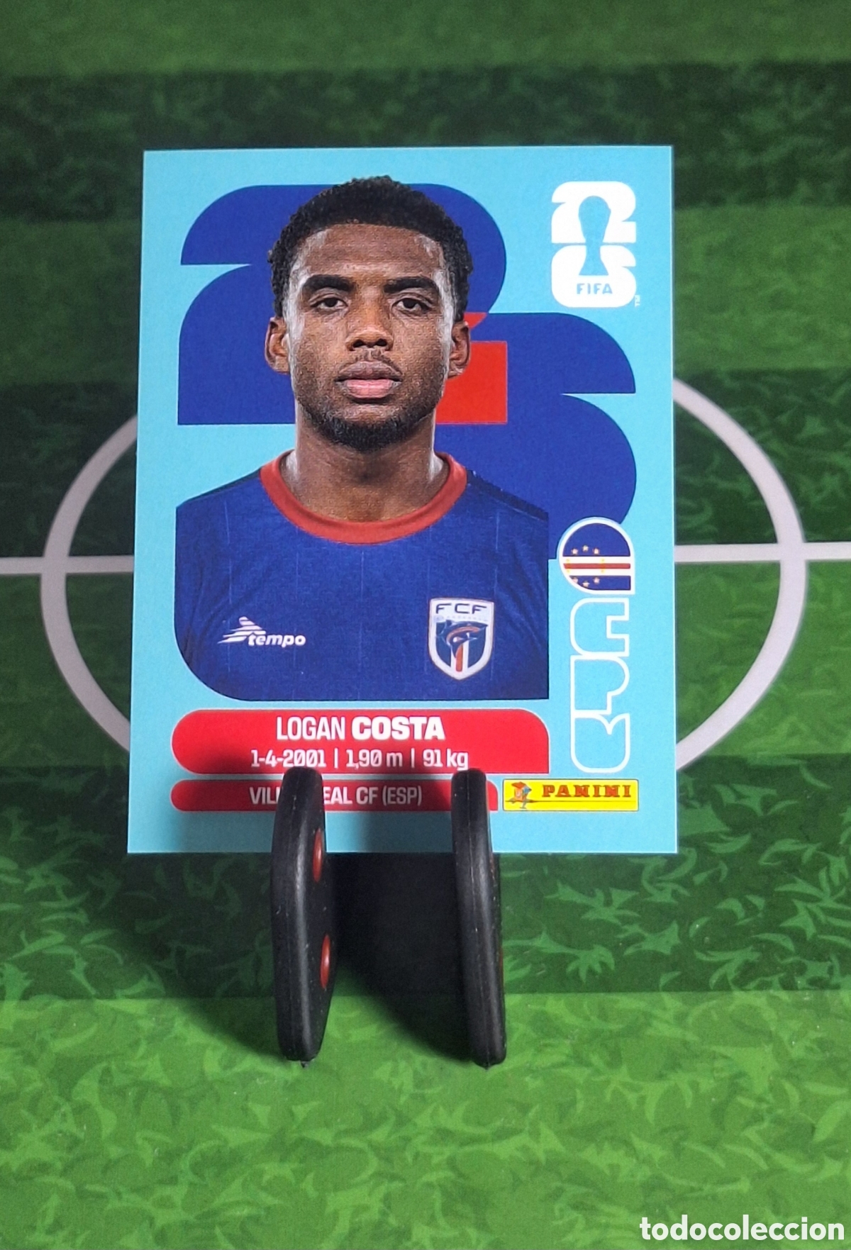 Cromos de f&uacute;tbol: LOGAN COSTA #CPV 3 MUNDIAL 2026