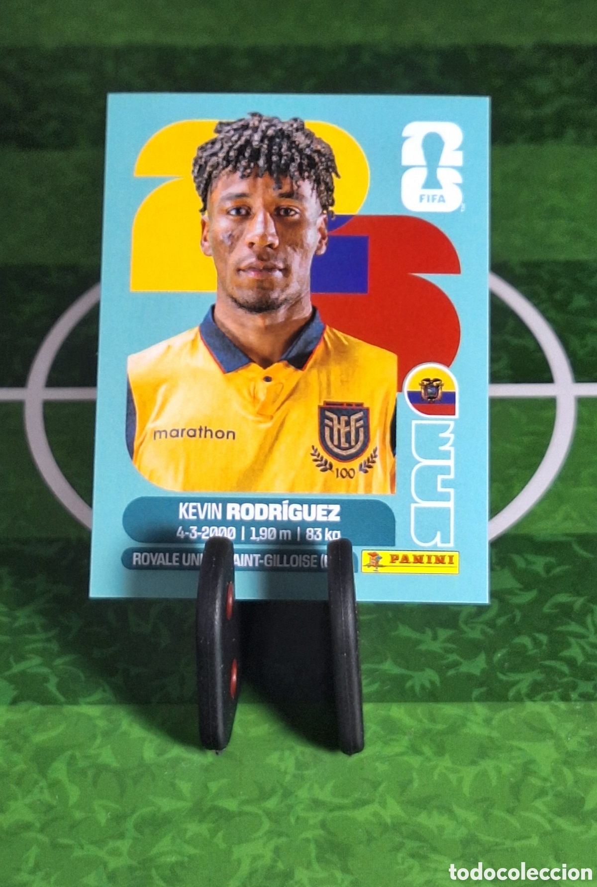 Cromos de f&uacute;tbol: KEVIN RODR&Iacute;GUEZ #ECU 19 MUNDIAL 2026