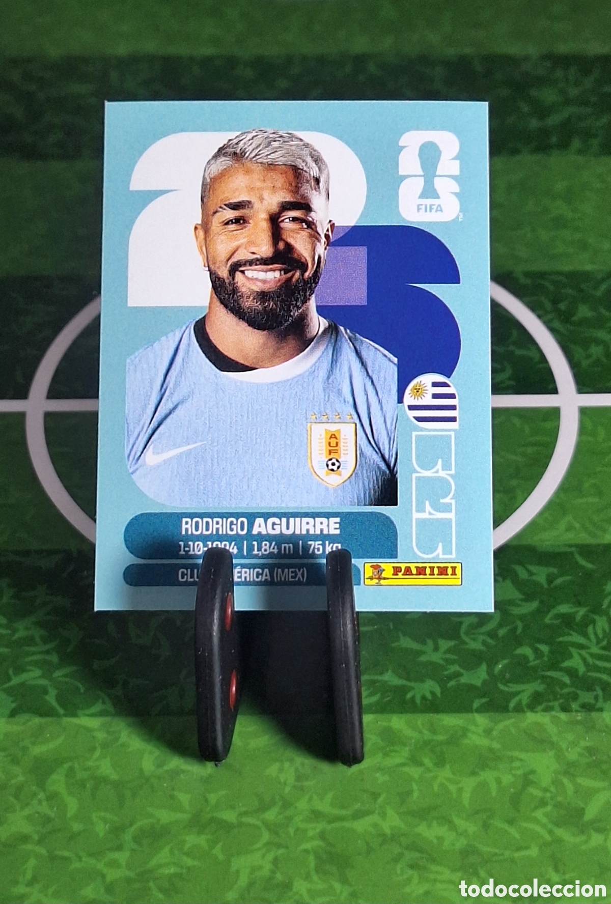 Cromos de f&uacute;tbol: RODRIGO AGUIRRE #URU 19 MUNDIAL 2026