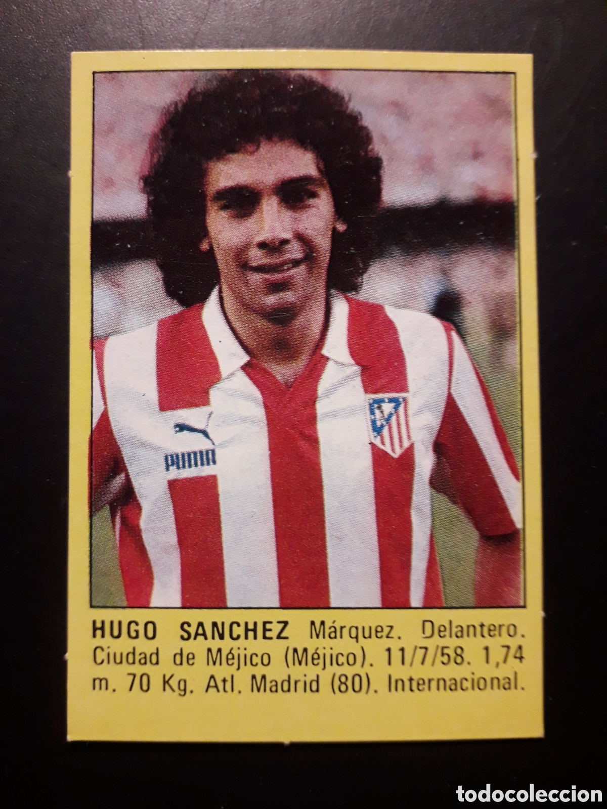 Cromos de f&uacute;tbol: HUGO S&Aacute;NCHEZ AT MADRID SUPER F&Uacute;TBOL 84 83-84 1983-1984 ROLL&Aacute;N DESPEGADO PEDIDO M&Iacute;NIMO 3&euro;