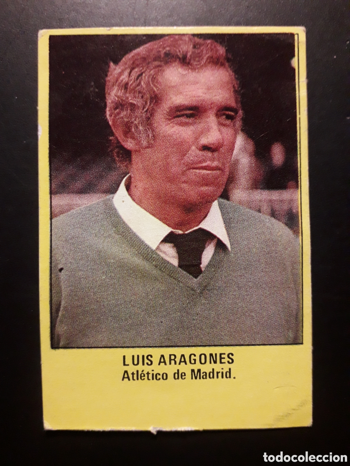 Cromos de f&uacute;tbol: LUIS ARAGON&Eacute;S ENTRENADOR AT MADRID SUPER F&Uacute;TBOL 84 83-84 1983-1984 ROLL&Aacute;N DESPEGADO PEDIDO M&Iacute;NIMO 3&euro;