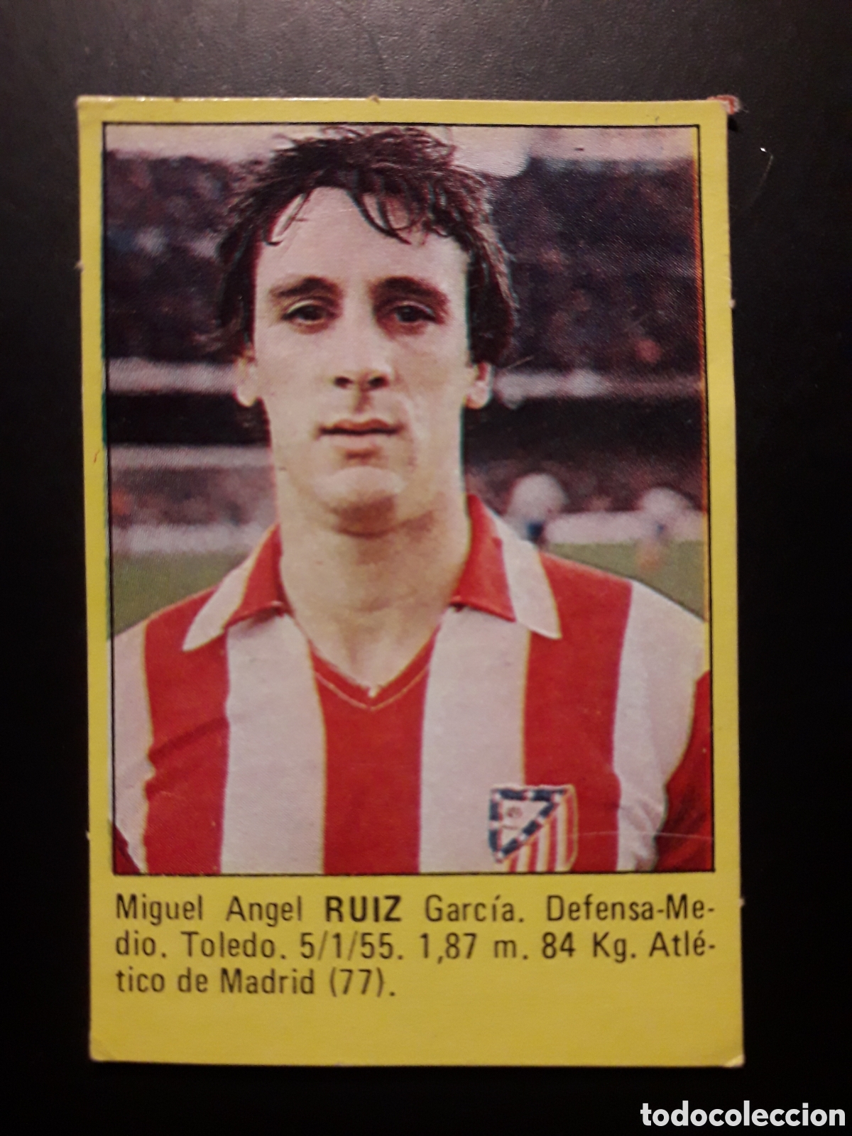 Cromos de f&uacute;tbol: RUIZ AT MADRID SUPER F&Uacute;TBOL 84 83-84 1983-1984 ROLL&Aacute;N DESPEGADO PEDIDO M&Iacute;NIMO 3&euro;