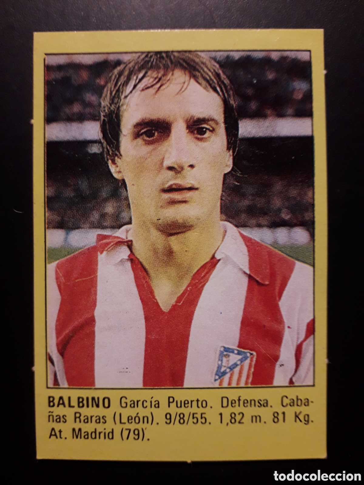 Cromos de f&uacute;tbol: BALBINO AT MADRID SUPER F&Uacute;TBOL 84 83-84 1983-1984 ROLL&Aacute;N DESPEGADO PEDIDO M&Iacute;NIMO 3&euro;