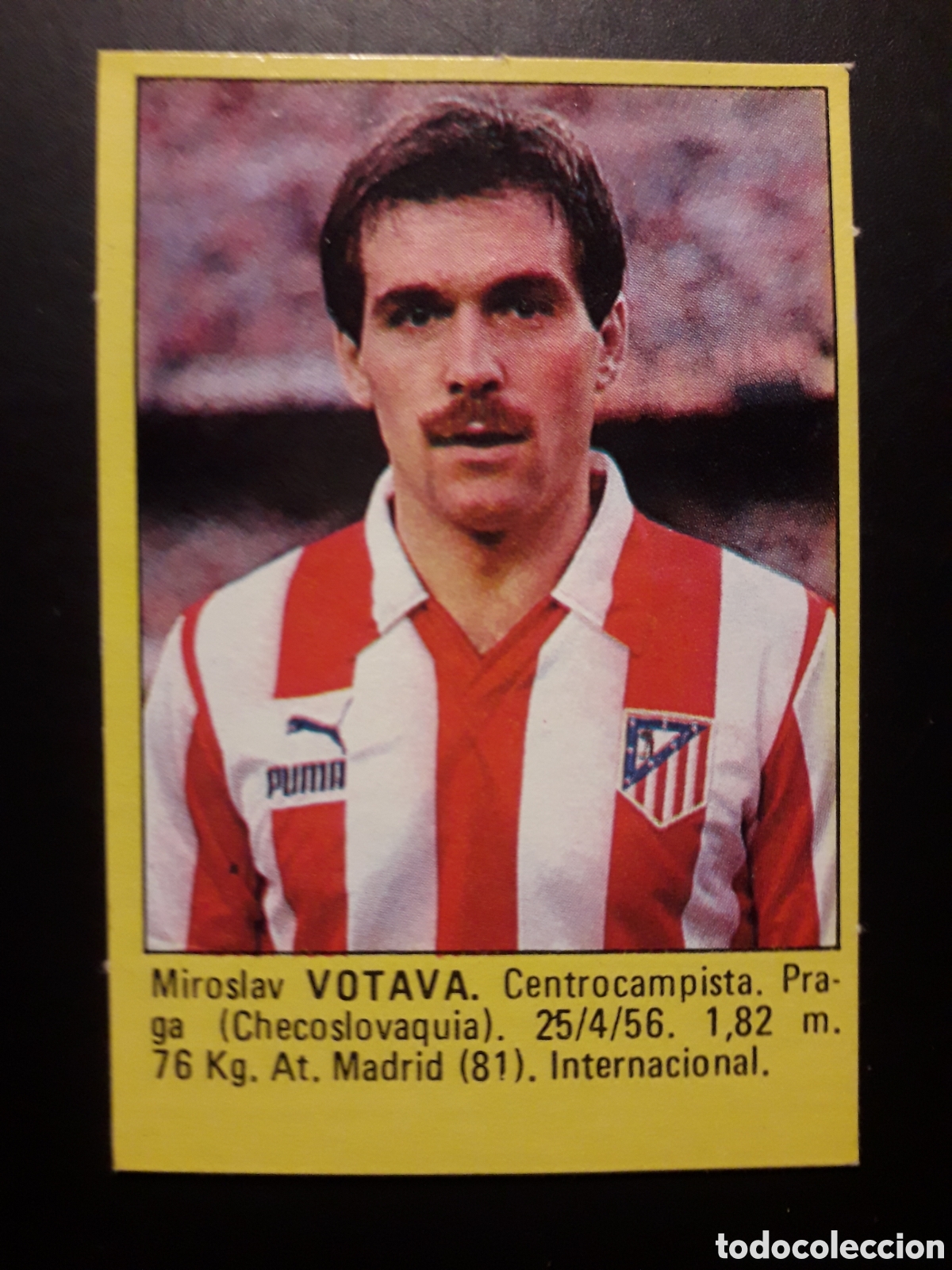 Cromos de f&uacute;tbol: VOTAVA AT MADRID SUPER F&Uacute;TBOL 84 83-84 1983-1984 ROLL&Aacute;N DESPEGADO PEDIDO M&Iacute;NIMO 3&euro;
