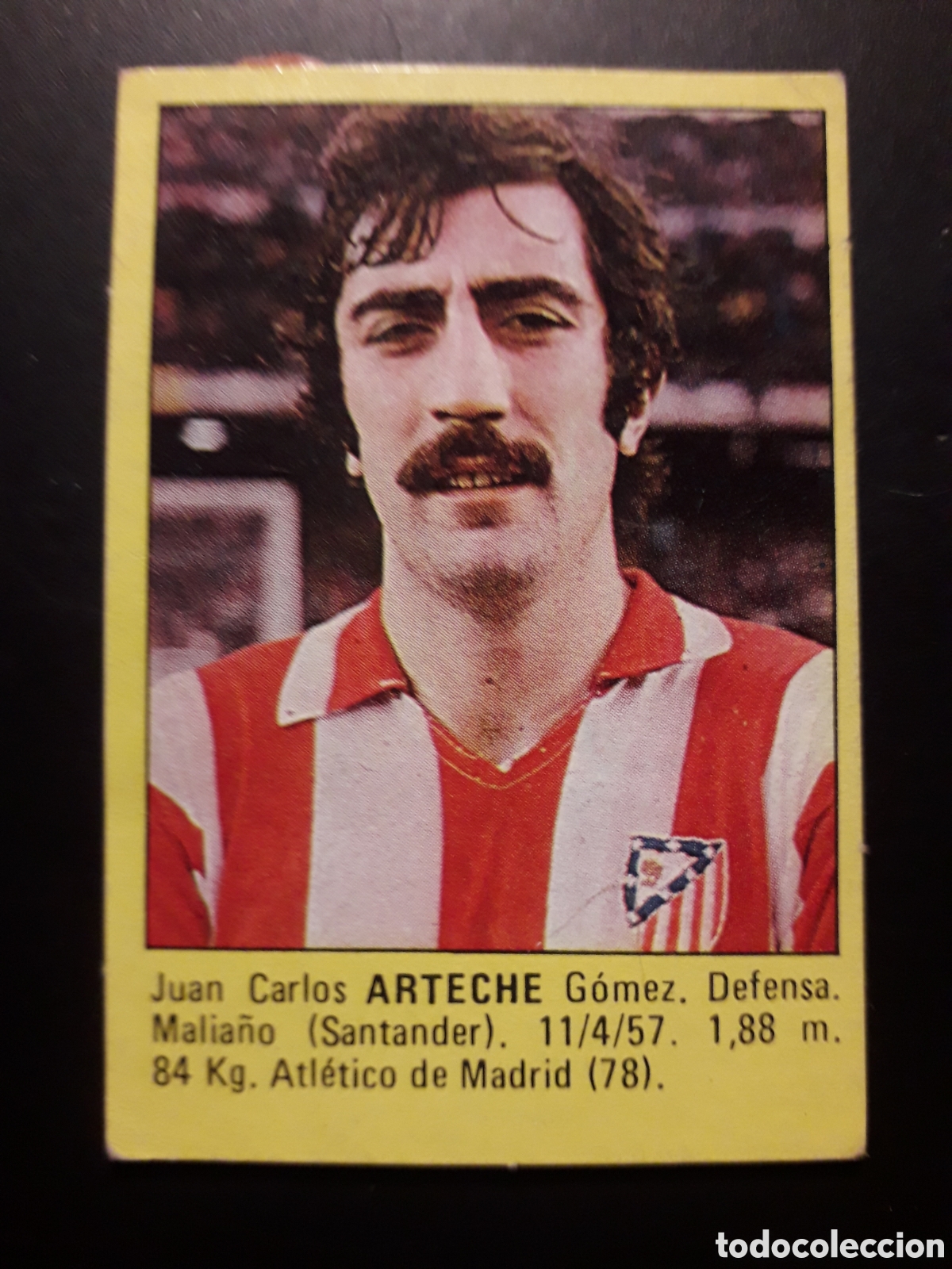 Cromos de f&uacute;tbol: ARTECHE AT MADRID SUPER F&Uacute;TBOL 84 83-84 1983-1984 ROLL&Aacute;N DESPEGADO PEDIDO M&Iacute;NIMO 3&euro;