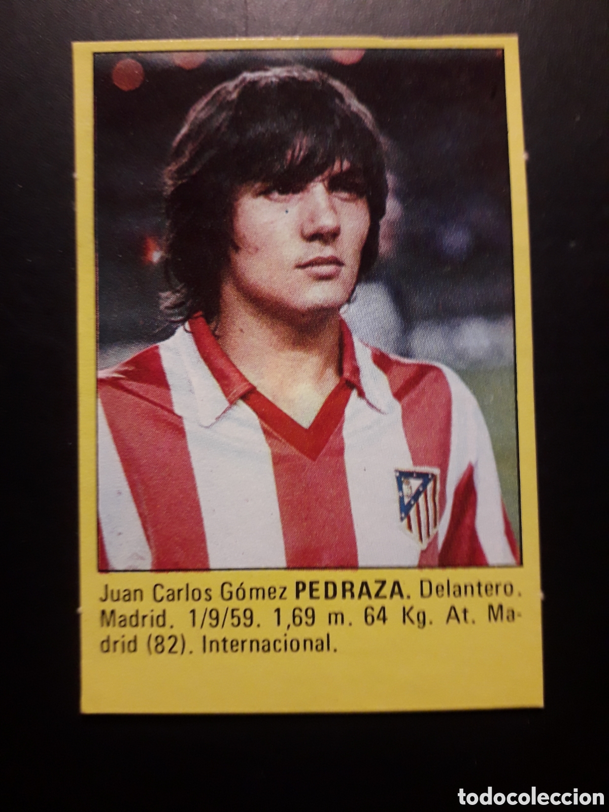 Cromos de f&uacute;tbol: PEDRAZA AT MADRID SUPER F&Uacute;TBOL 84 83-84 1983-1984 ROLL&Aacute;N DESPEGADO PEDIDO M&Iacute;NIMO 3&euro;
