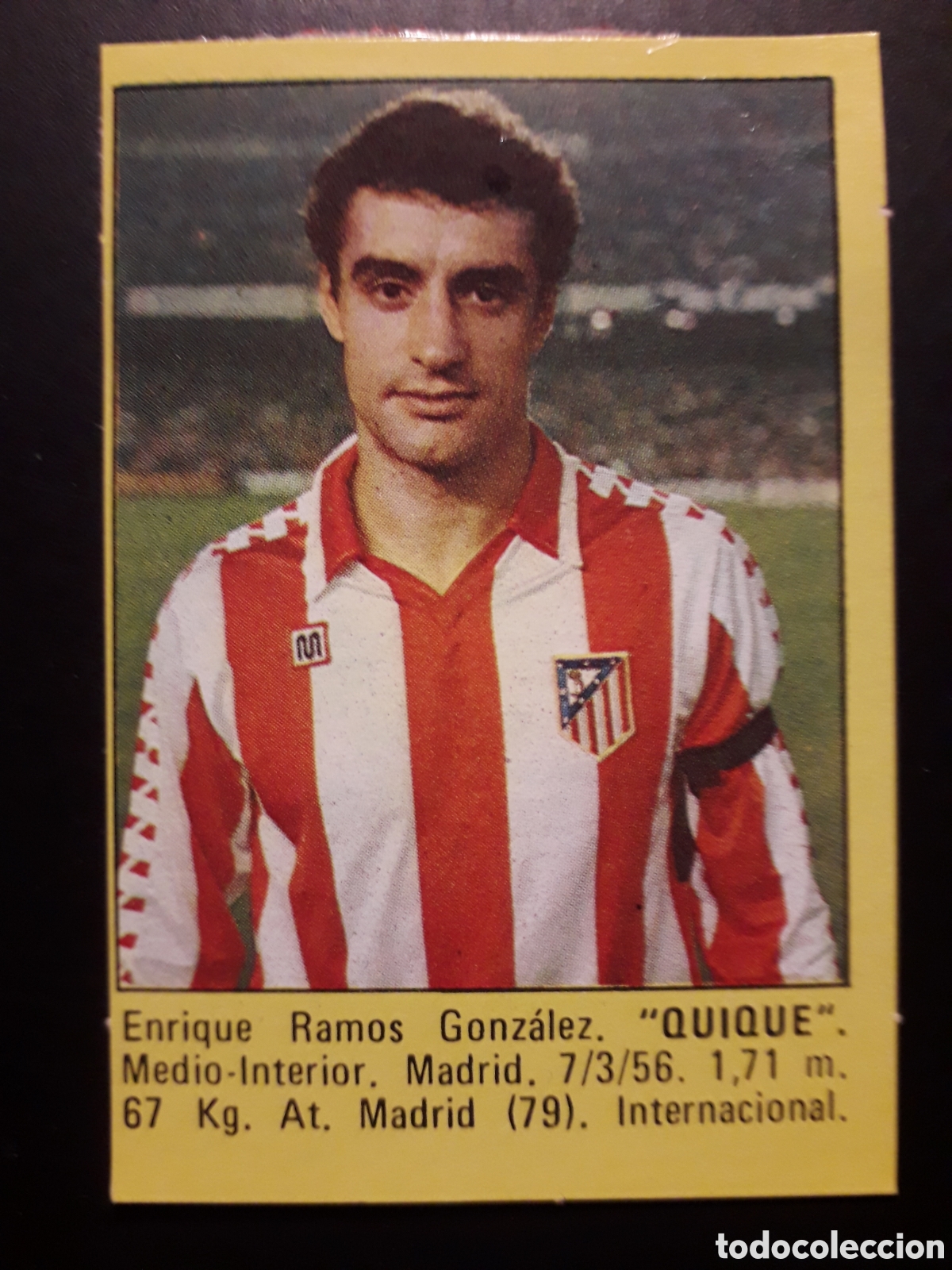 Cromos de f&uacute;tbol: QUIQUE AT MADRID SUPER F&Uacute;TBOL 84 83-84 1983-1984 ROLL&Aacute;N DESPEGADO PEDIDO M&Iacute;NIMO 3&euro;