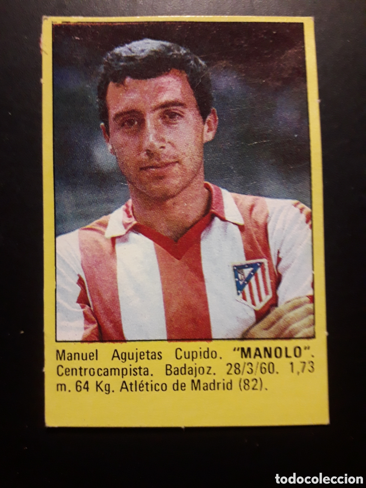 Cromos de f&uacute;tbol: MANOLO AT MADRID SUPER F&Uacute;TBOL 84 83-84 1983-1984 ROLL&Aacute;N DESPEGADO PEDIDO M&Iacute;NIMO 3&euro;