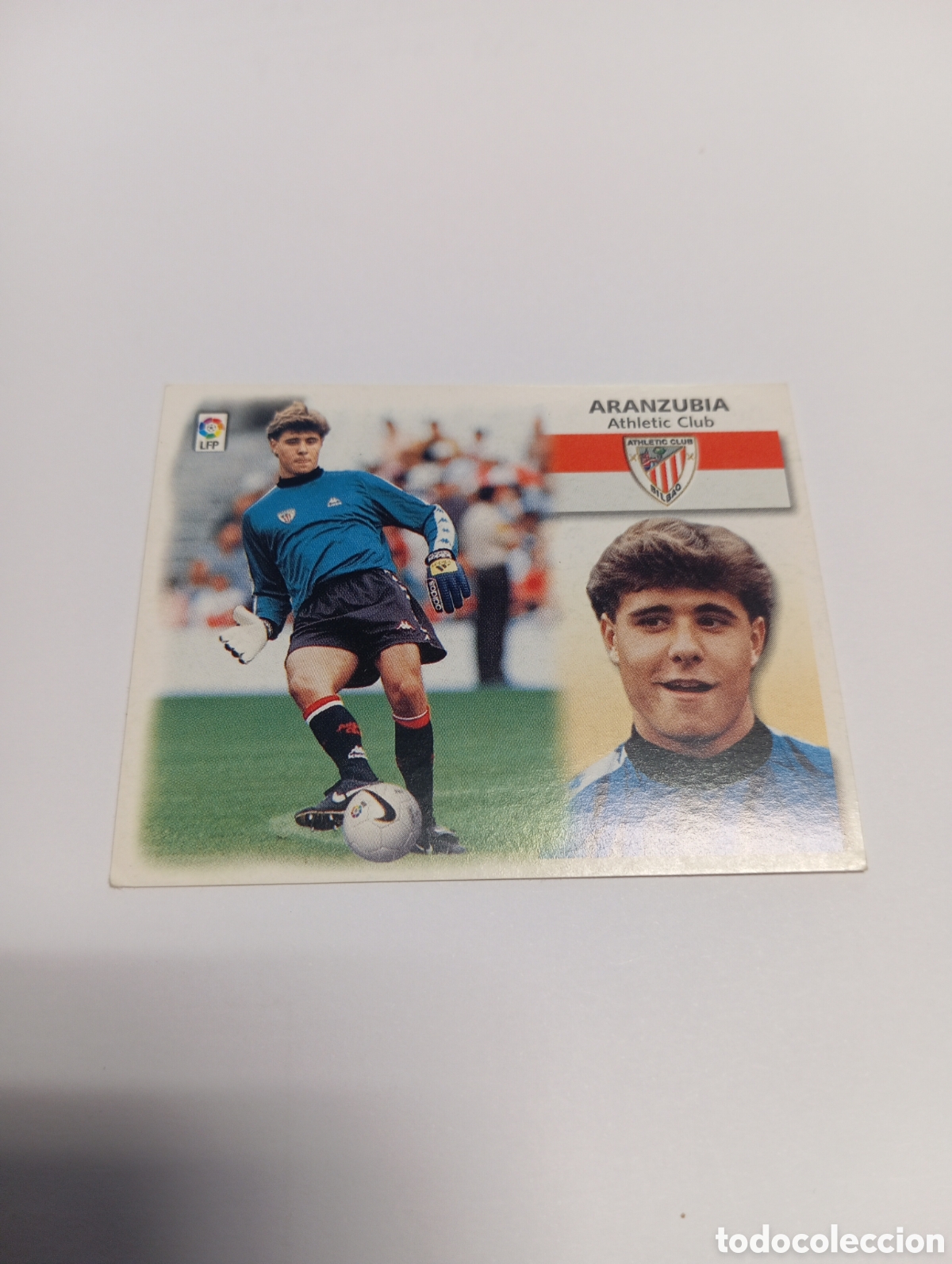 Cromos de f&uacute;tbol: ARANZUBIA Athletic Club LIGA ESTE 1999 2000 PANINI 99 00 NUEVO SIN PEGAR