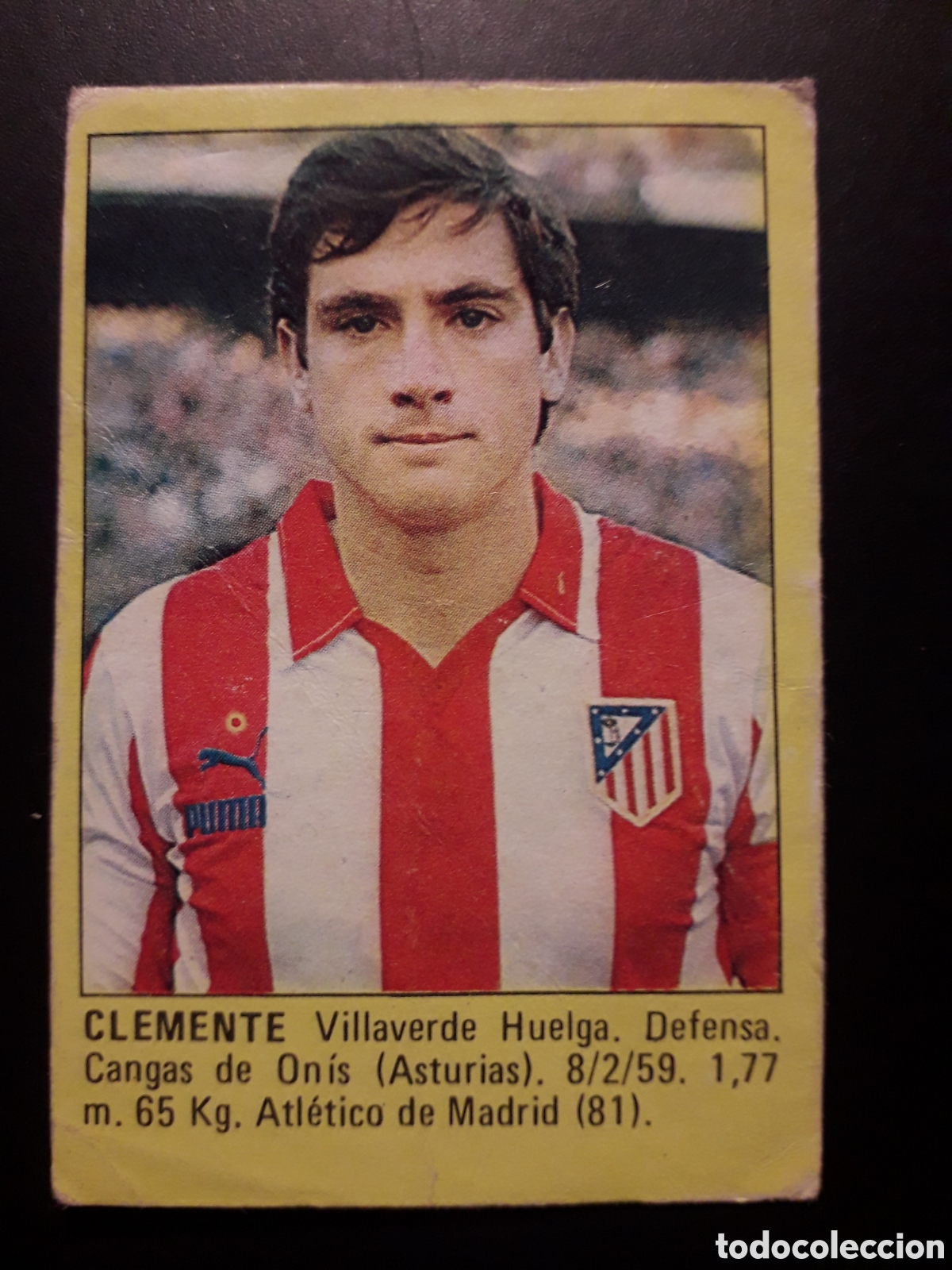 Cromos de f&uacute;tbol: CLEMENTE AT MADRID SUPER F&Uacute;TBOL 84 83-84 1983-1984 ROLL&Aacute;N DESPEGADO PEDIDO M&Iacute;NIMO 3&euro;