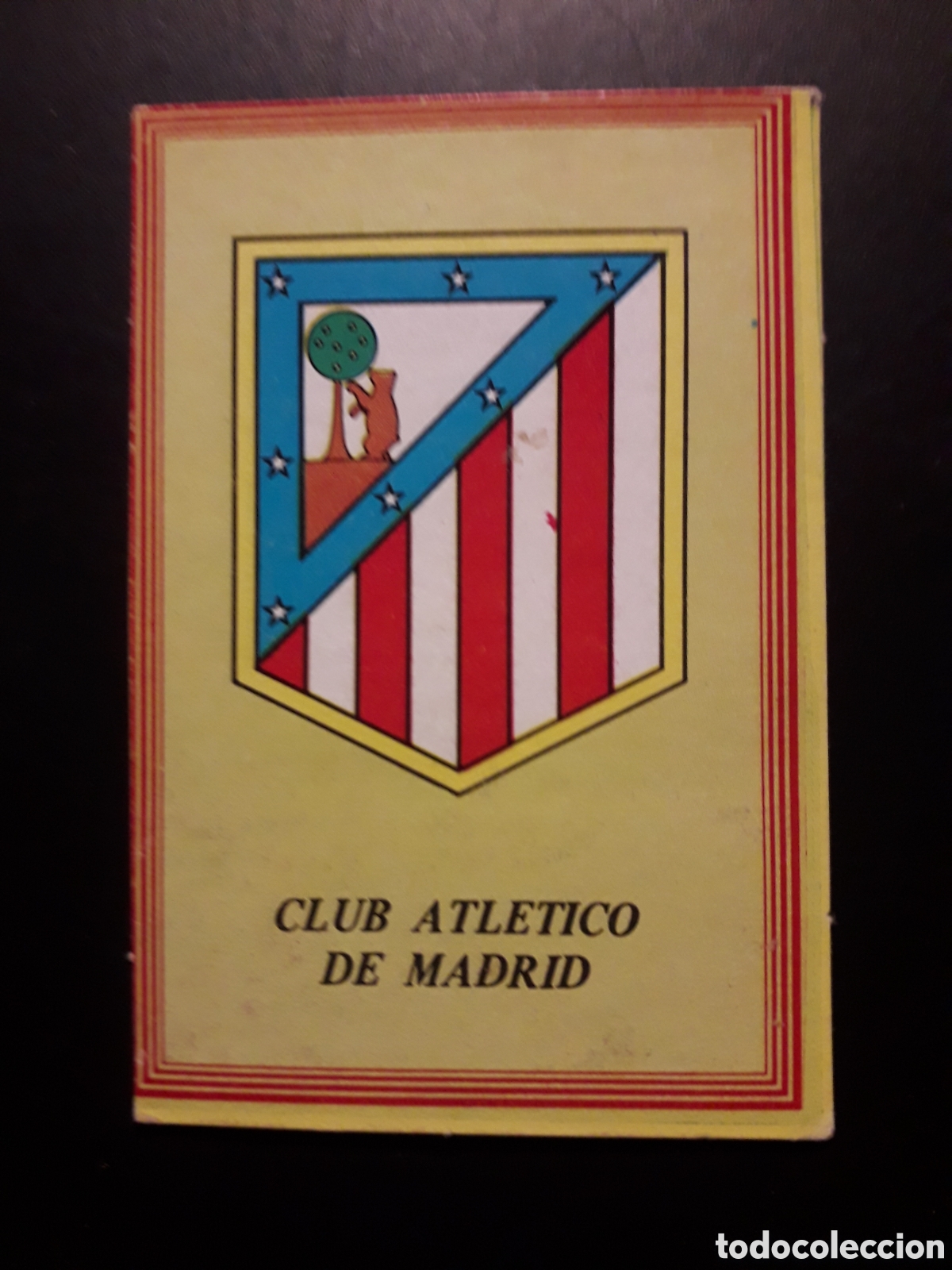 Cromos de f&uacute;tbol: ESCUDO AT MADRID SUPER F&Uacute;TBOL 84 83-84 1983-1984 ROLL&Aacute;N DESPEGADO PEDIDO M&Iacute;NIMO 3&euro;