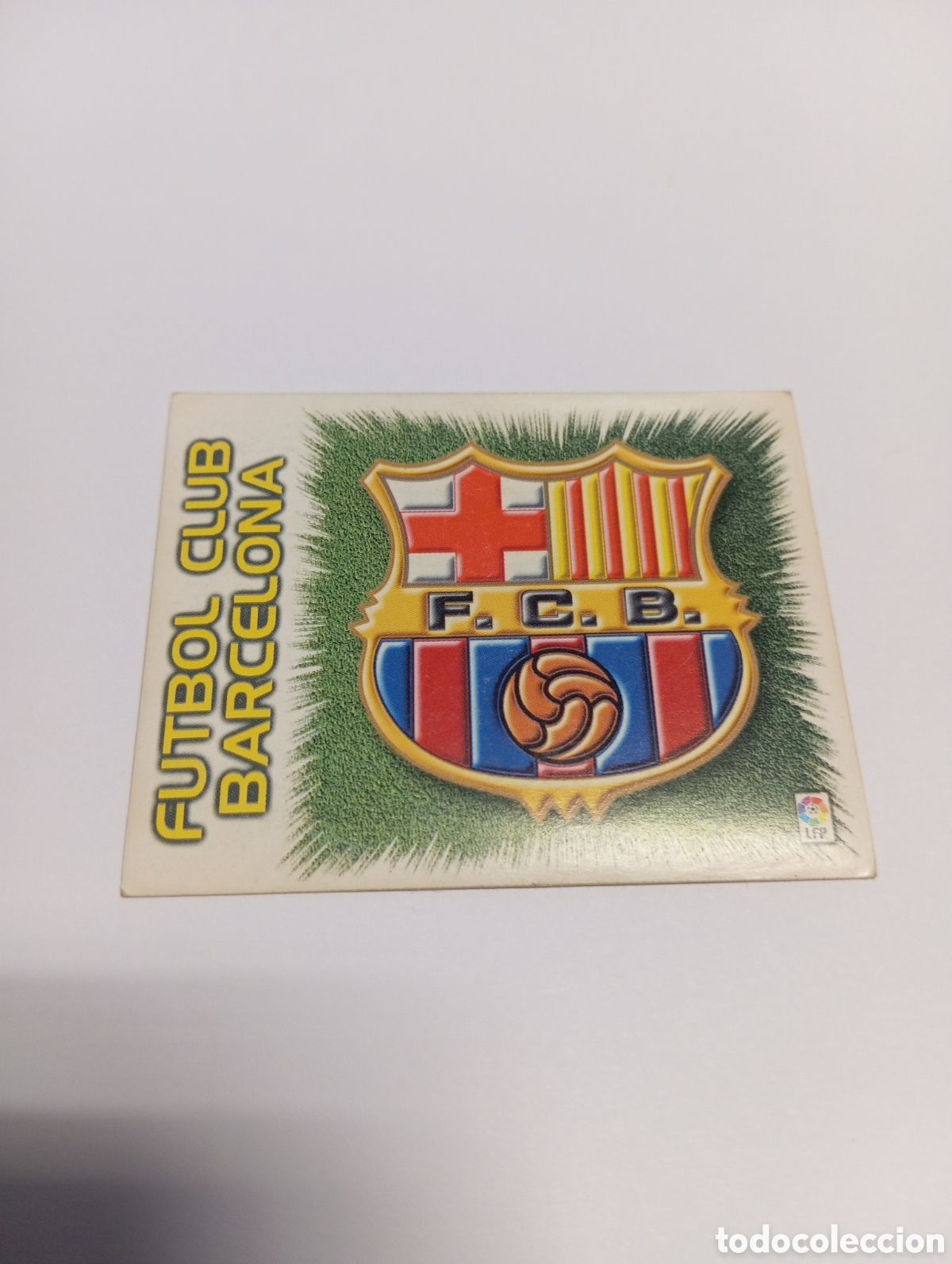Cromos de f&uacute;tbol: ESCUDO BARCELONA LIGA ESTE 1999 2000 PANINI 99 00 NUEVO SIN PEGAR