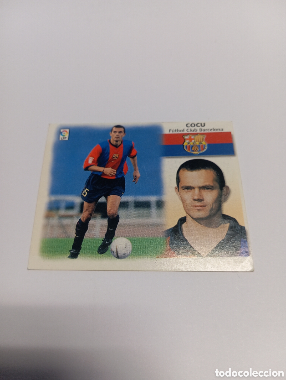 Cromos de f&uacute;tbol: COCU BARCELONA LIGA ESTE 1999 2000 PANINI 99 00 NUEVO SIN PEGAR