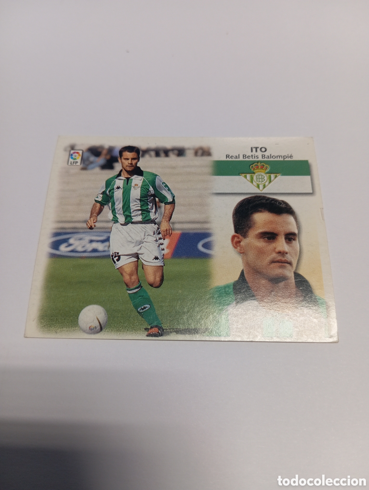 Cromos de f&uacute;tbol: ITO Betis LIGA ESTE 1999 2000 PANINI 99 00 NUEVO SIN PEGAR