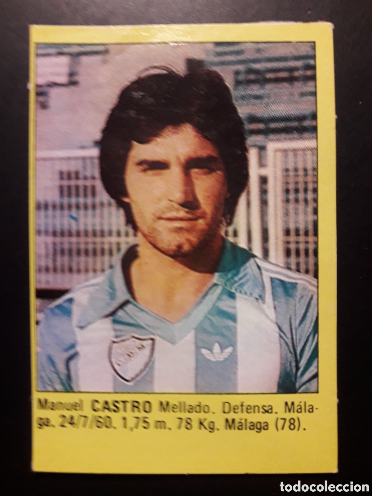 Cromos de f&uacute;tbol: CASTRO M&Aacute;LAGA SUPER F&Uacute;TBOL 84 83-84 1983-1984 ROLL&Aacute;N DESPEGADO PEDIDO M&Iacute;NIMO 3&euro;