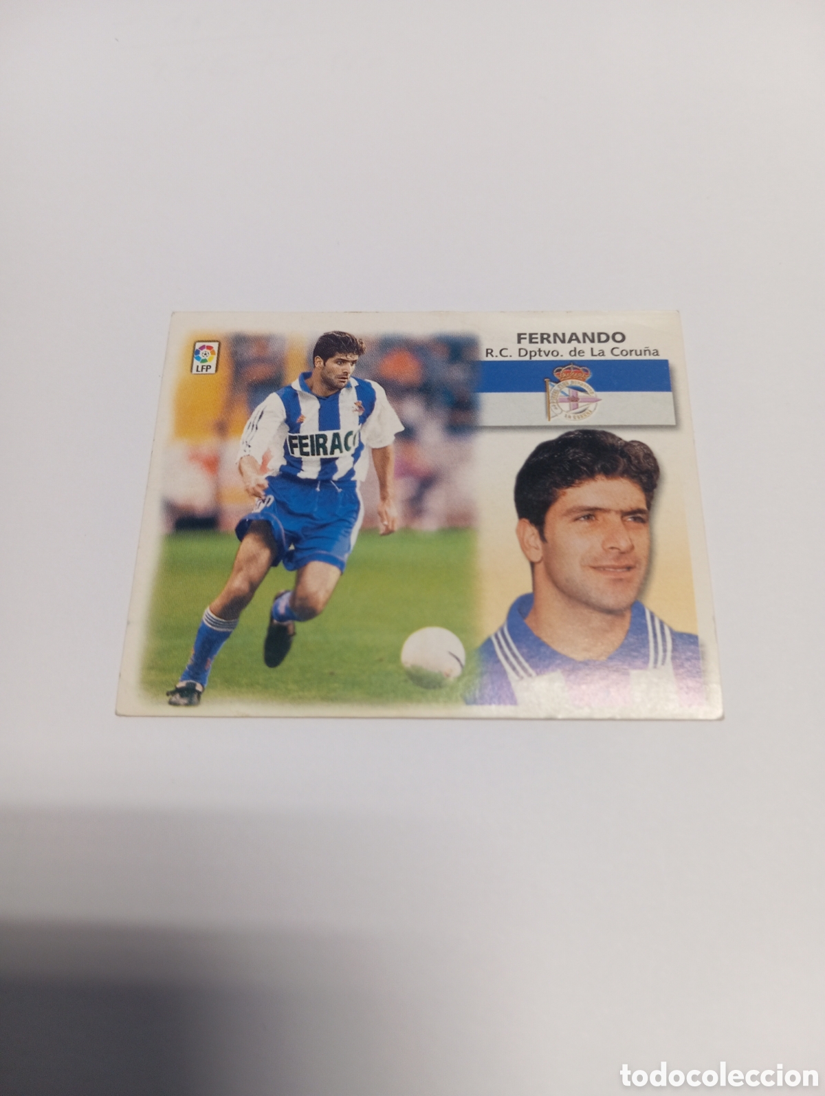 Cromos de f&uacute;tbol: FERNANDO Deportivo LIGA ESTE 1999 2000 PANINI 99 00 NUEVO SIN PEGAR