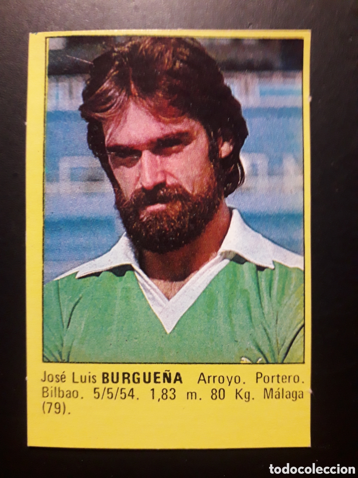 Cromos de f&uacute;tbol: BURGUE&Ntilde;A M&Aacute;LAGA SUPER F&Uacute;TBOL 84 83-84 1983-1984 ROLL&Aacute;N DESPEGADO PEDIDO M&Iacute;NIMO 3&euro;