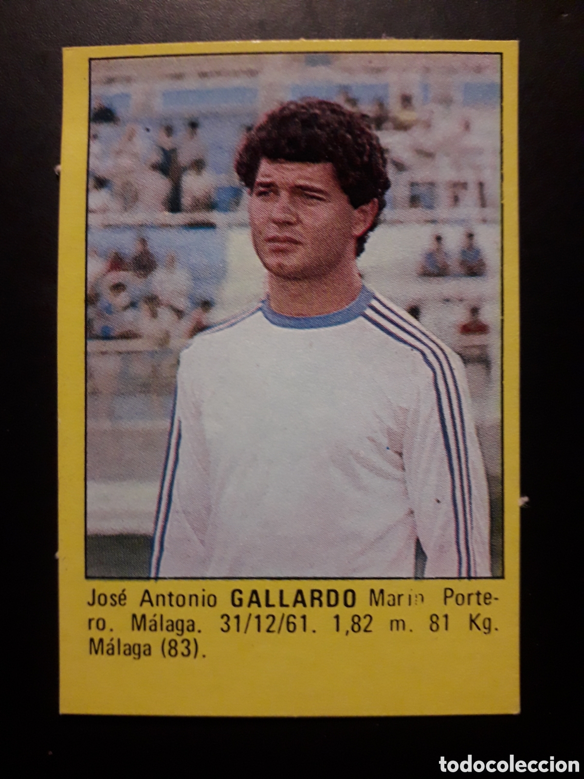 Cromos de f&uacute;tbol: GALLARDO M&Aacute;LAGA SUPER F&Uacute;TBOL 84 83-84 1983-1984 ROLL&Aacute;N DESPEGADO PEDIDO M&Iacute;NIMO 3&euro;