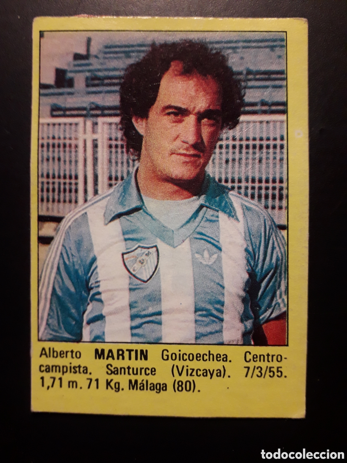 Cromos de f&uacute;tbol: MART&Iacute;N M&Aacute;LAGA SUPER F&Uacute;TBOL 84 83-84 1983-1984 ROLL&Aacute;N DESPEGADO PEDIDO M&Iacute;NIMO 3&euro;