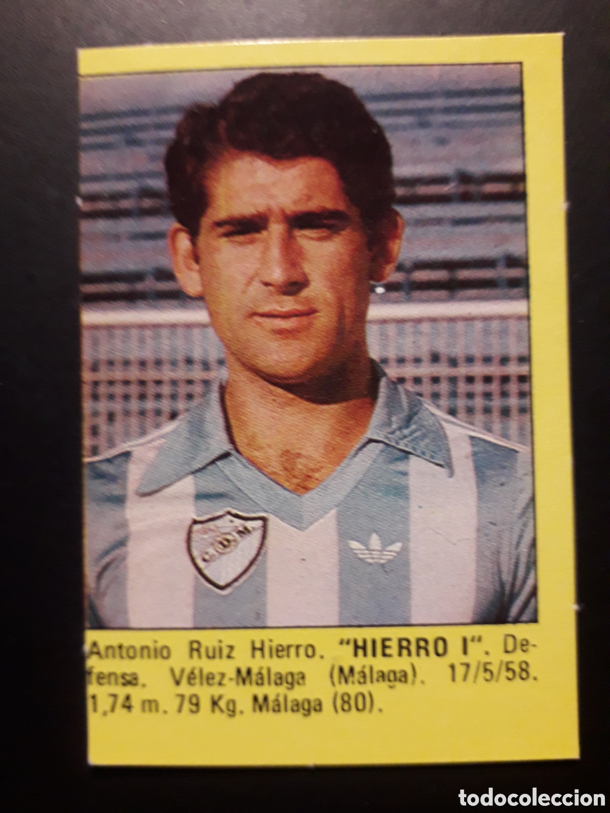 Cromos de f&uacute;tbol: HIERRO I M&Aacute;LAGA SUPER F&Uacute;TBOL 84 83-84 1983-1984 ROLL&Aacute;N DESPEGADO PEDIDO M&Iacute;NIMO 3&euro;