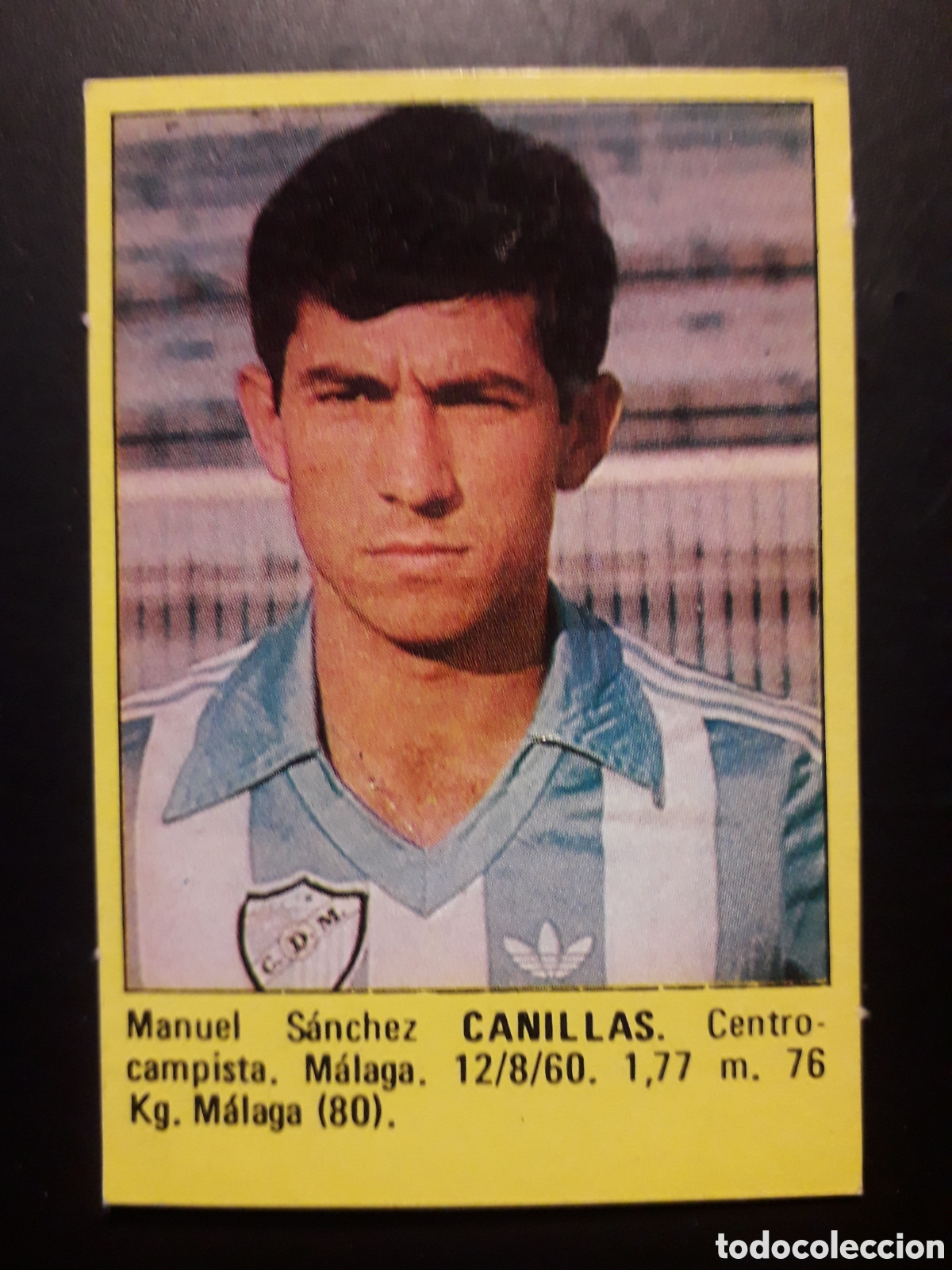 Cromos de f&uacute;tbol: CANILLAS M&Aacute;LAGA SUPER F&Uacute;TBOL 84 83-84 1983-1984 ROLL&Aacute;N DESPEGADO PEDIDO M&Iacute;NIMO 3&euro;