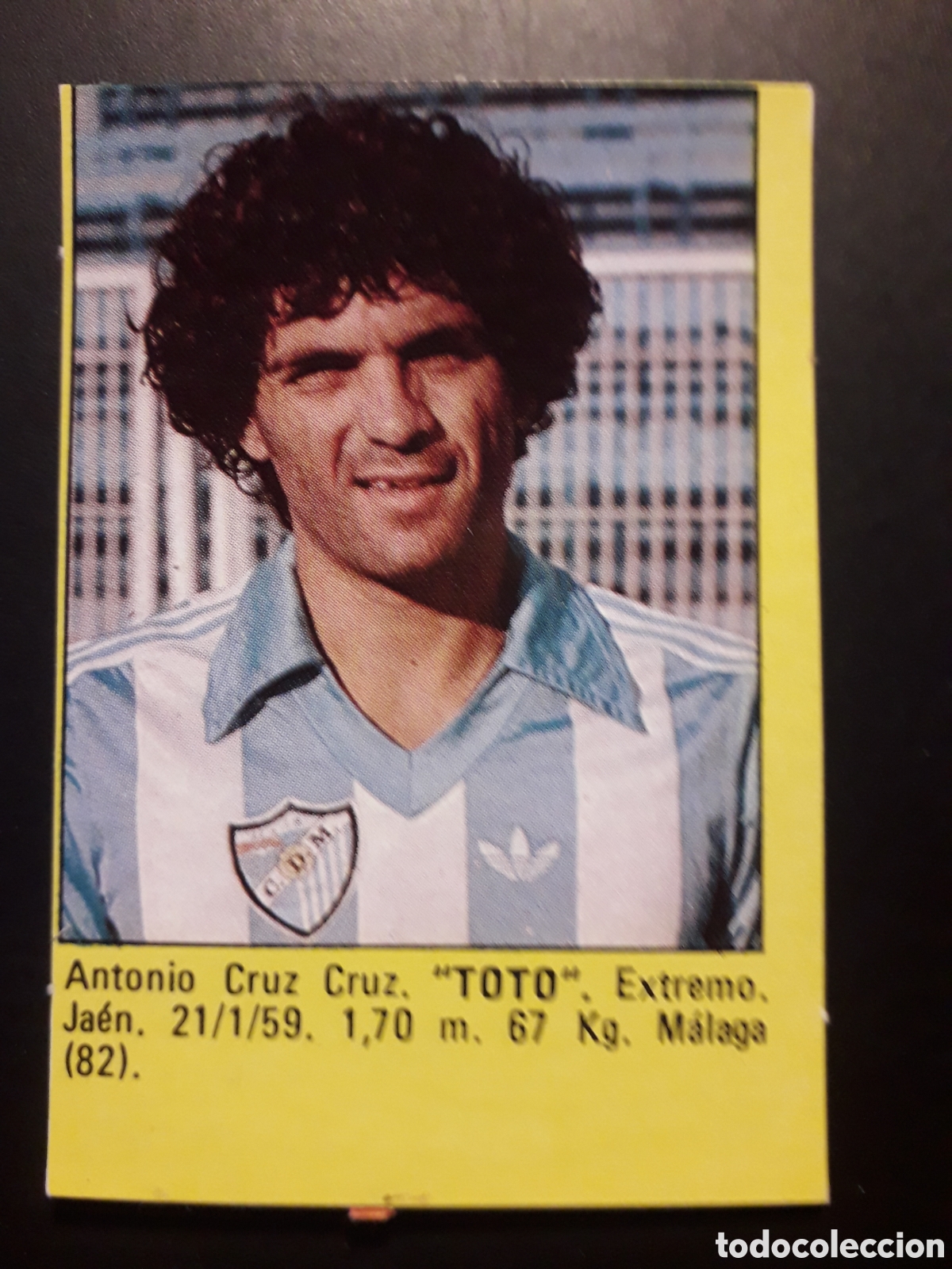 Cromos de f&uacute;tbol: TOTO M&Aacute;LAGA SUPER F&Uacute;TBOL 84 83-84 1983-1984 ROLL&Aacute;N DESPEGADO PEDIDO M&Iacute;NIMO 3&euro;