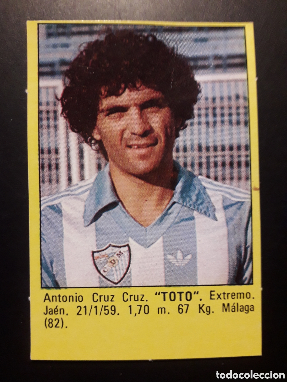 Cromos de f&uacute;tbol: TOTO M&Aacute;LAGA SUPER F&Uacute;TBOL 84 83-84 1983-1984 ROLL&Aacute;N DESPEGADO PEDIDO M&Iacute;NIMO 3&euro;