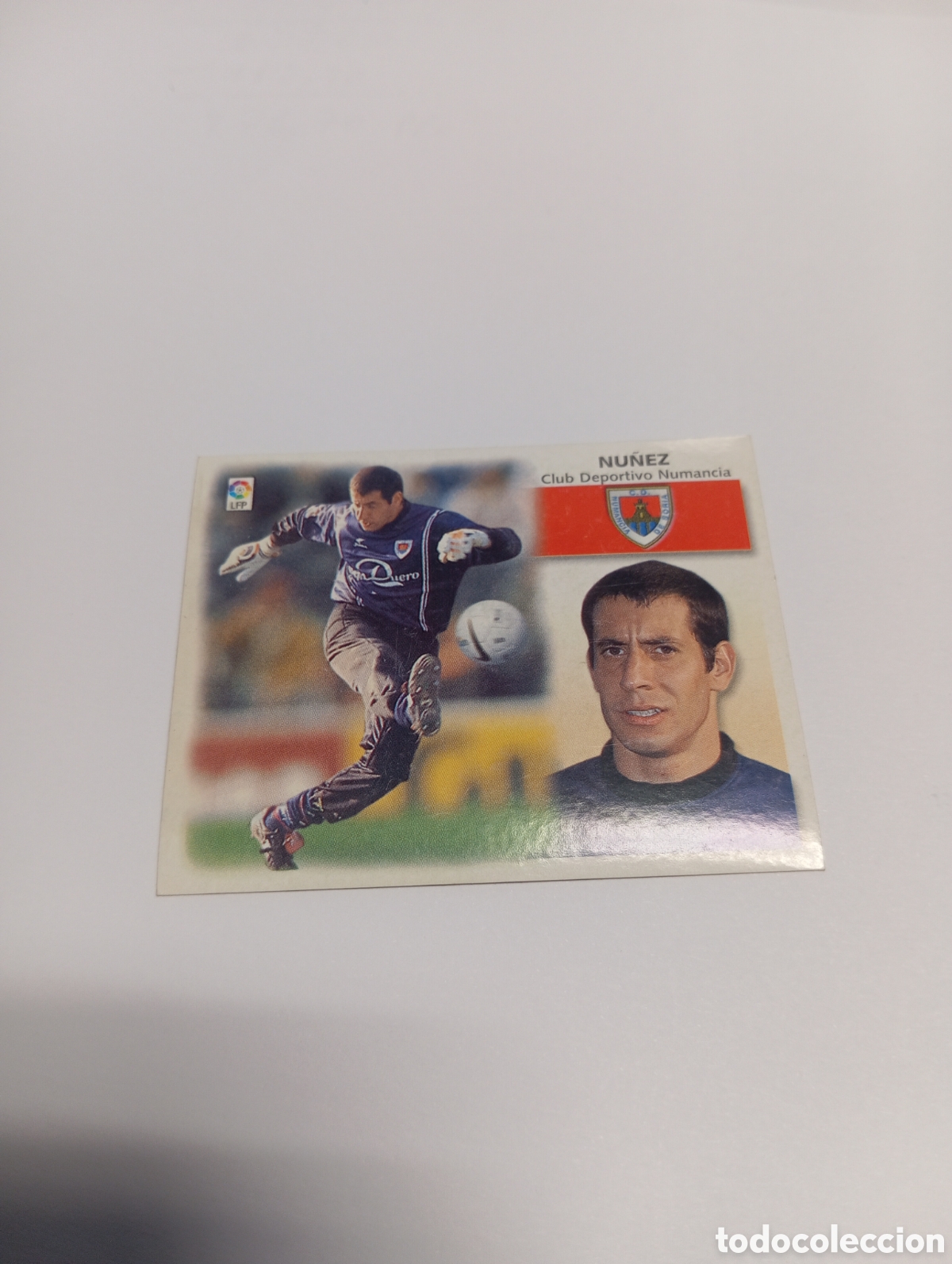 Cromos de f&uacute;tbol: N&Uacute;&Ntilde;EZ COLOCA Numancia LIGA ESTE 1999 2000 PANINI 99 00 NUEVO SIN PEGAR