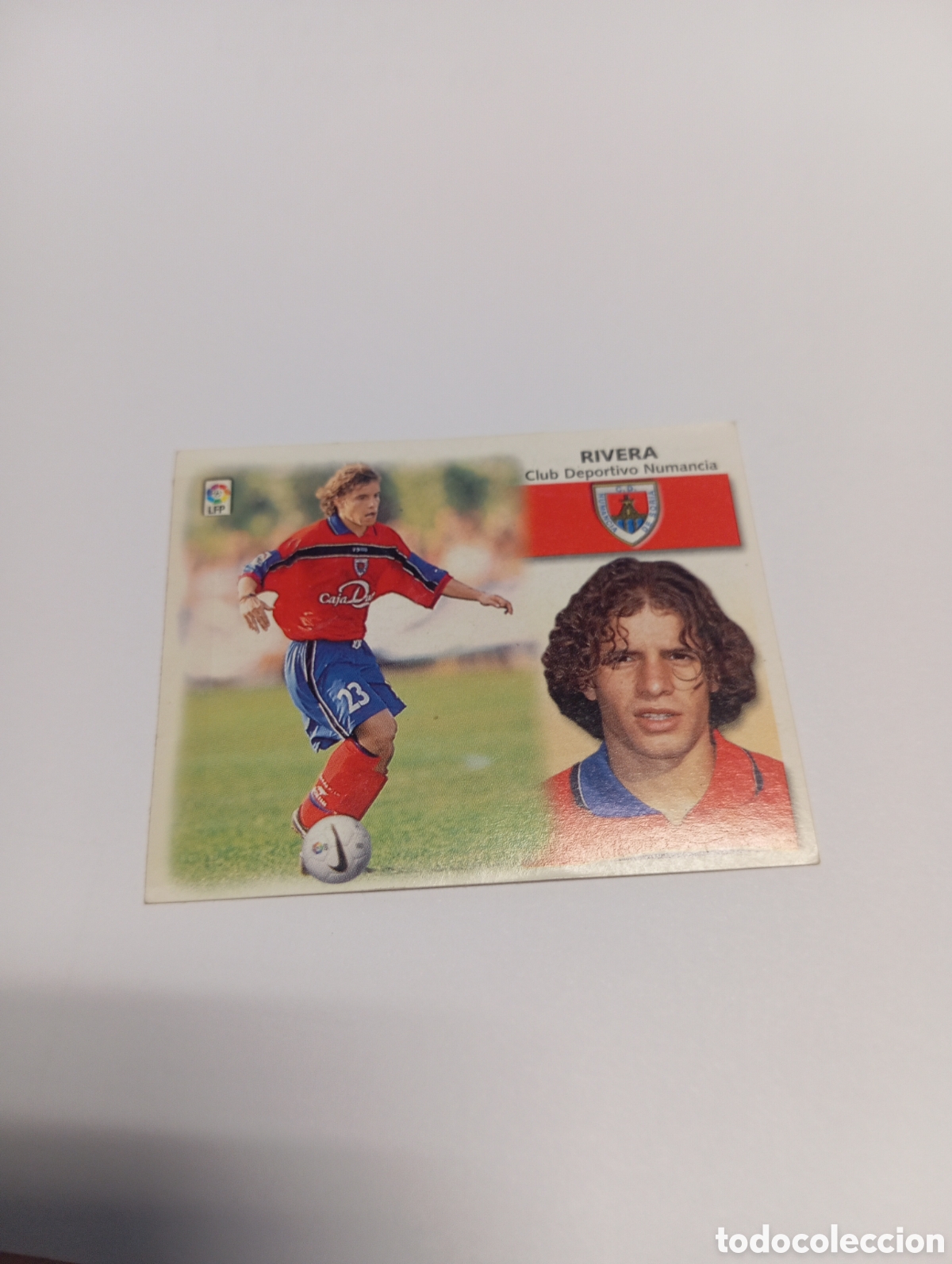 Cromos de f&uacute;tbol: RIVERA COLOCA Numancia LIGA ESTE 1999 2000 PANINI 99 00 NUEVO SIN PEGAR