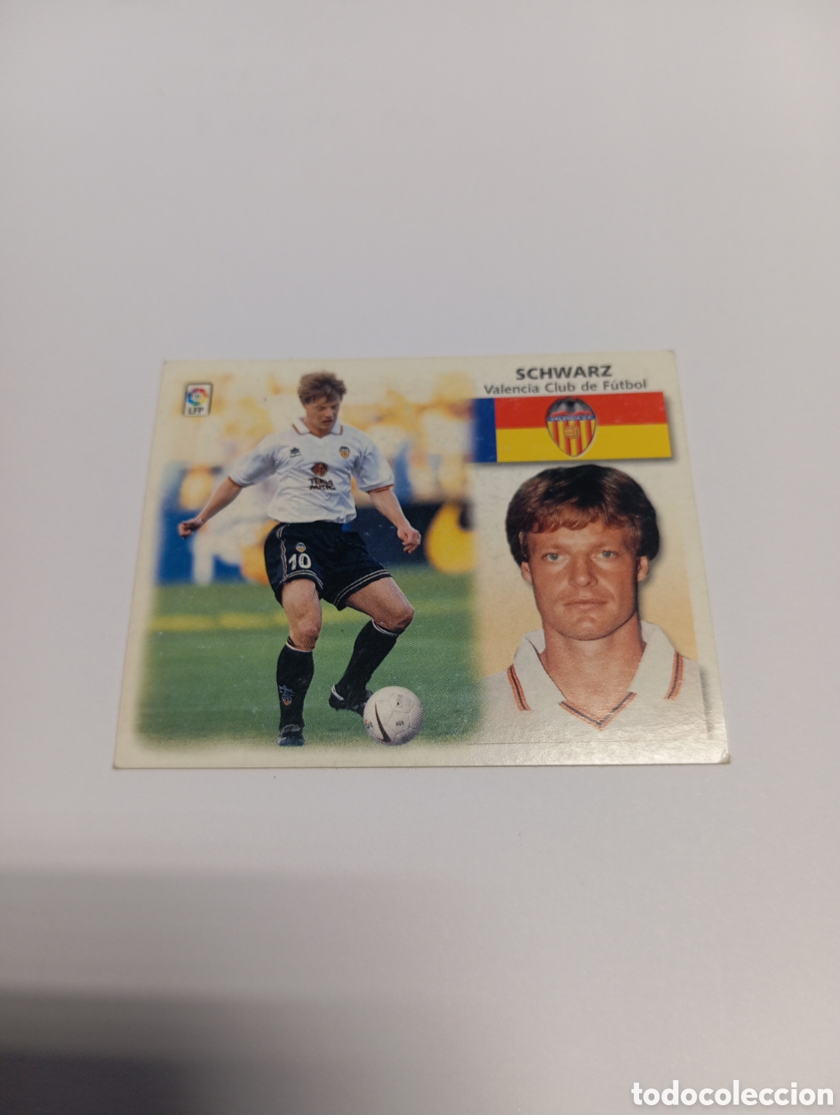 Cromos de f&uacute;tbol: SCHWARZ BAJA Valencia LIGA ESTE 1999 2000 PANINI 99 00 NUEVO SIN PEGAR