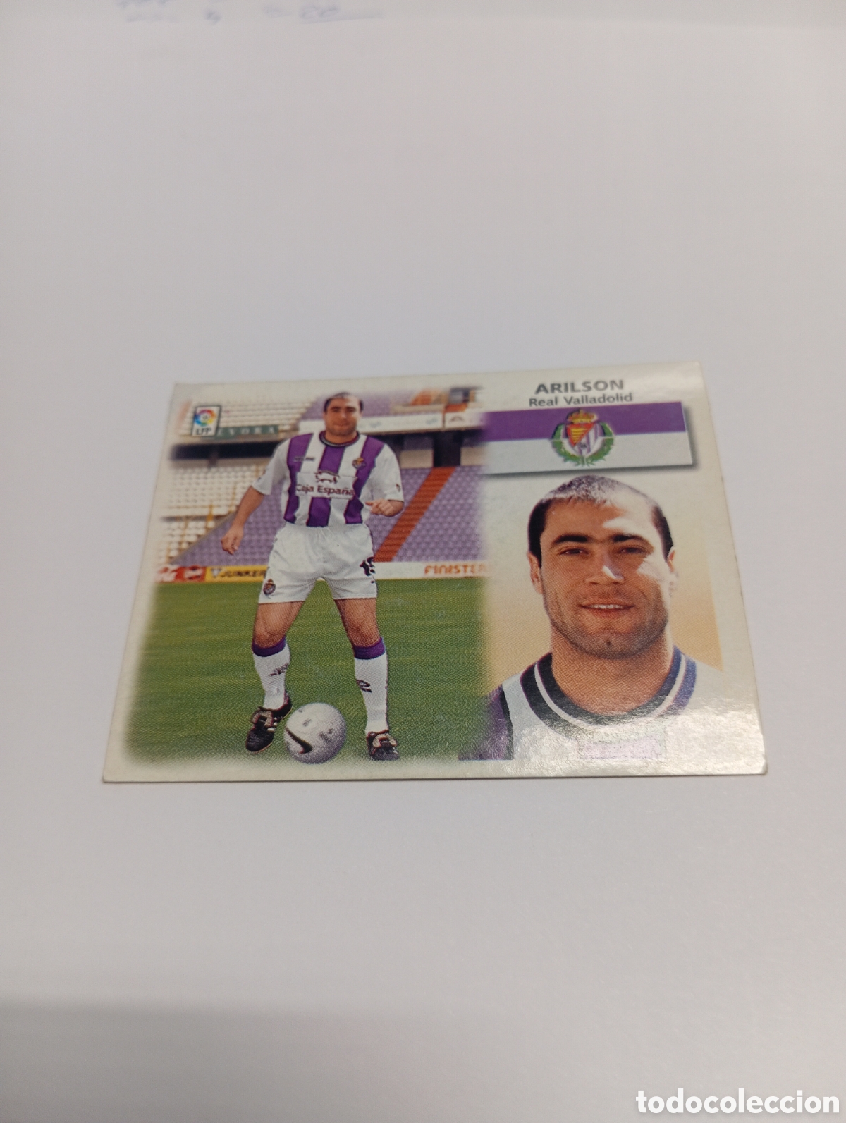 Cromos de f&uacute;tbol: ARILSON COLOCA Valladolid LIGA ESTE 1999 2000 PANINI 99 00 NUEVO SIN PEGAR