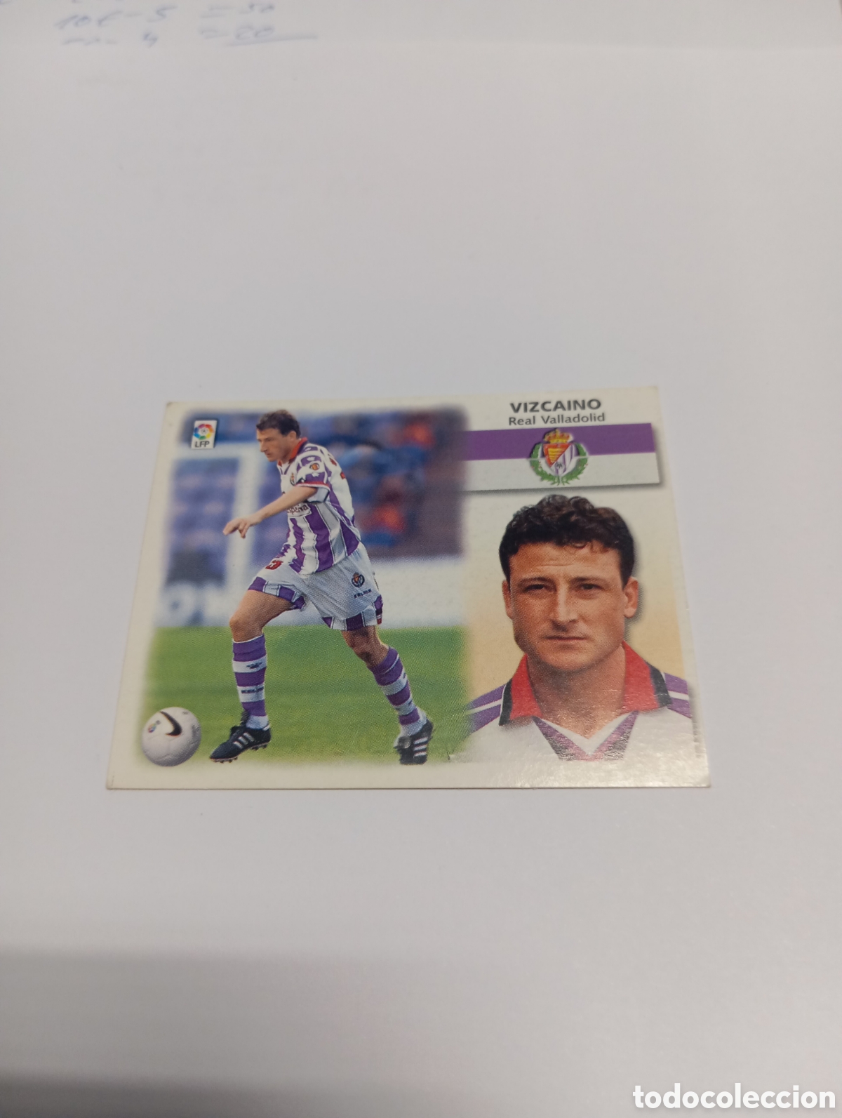 Cromos de f&uacute;tbol: VIZCA&Iacute;NO Valladolid LIGA ESTE 1999 2000 PANINI 99 00 NUEVO SIN PEGAR