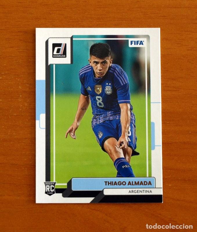 Cromos de f&uacute;tbol: Argentina - N&ordm; 7 Thiago Almada - D-DONRUSS SOCCER -FIFA -Panini 2022-2023-22-23