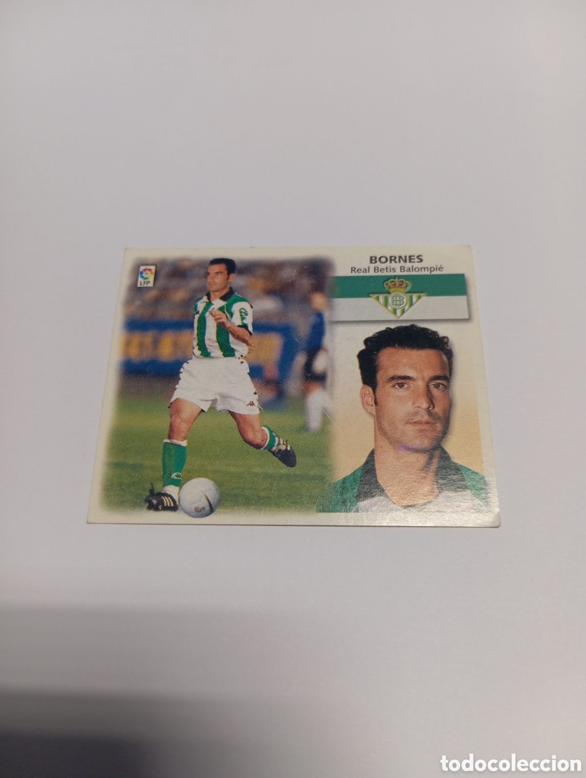 Cromos de f&uacute;tbol: Fichaje 9 BORNES Liga Este 1999 2000 PANINI 99 00 NUEVO SIN PEGAR