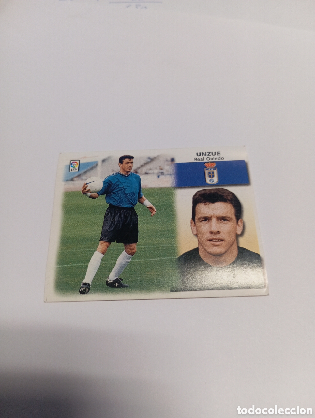Cromos de f&uacute;tbol: Fichaje 19 UNZUE Liga Este 1999 2000 PANINI 99 00 NUEVO SIN PEGAR