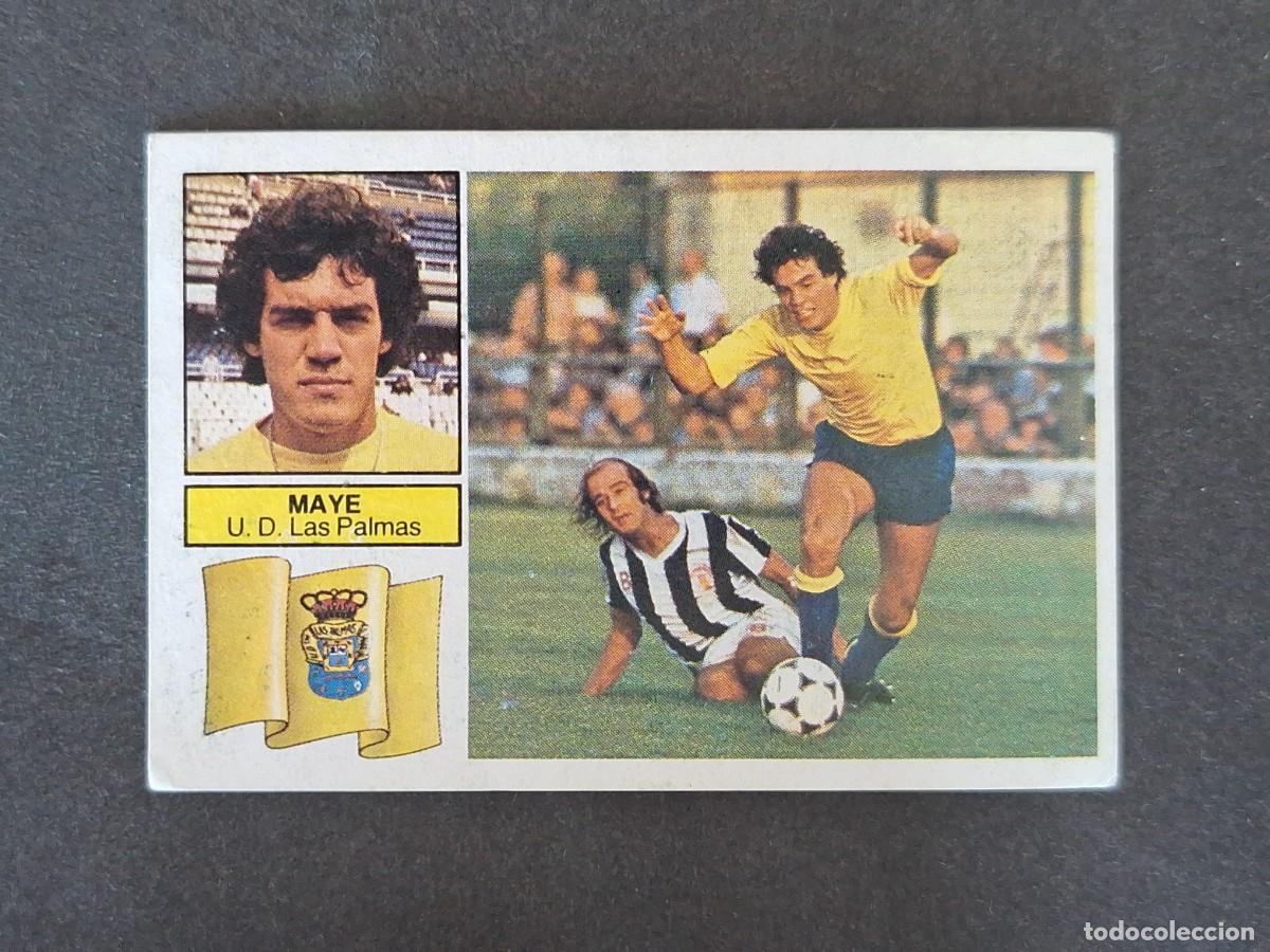 Cromos de f&uacute;tbol: L5 MAYE U. D. LAS PALMAS LIGA ESTE 1982 1983 82 83 NUNCA PEGADO SIN PEGAR