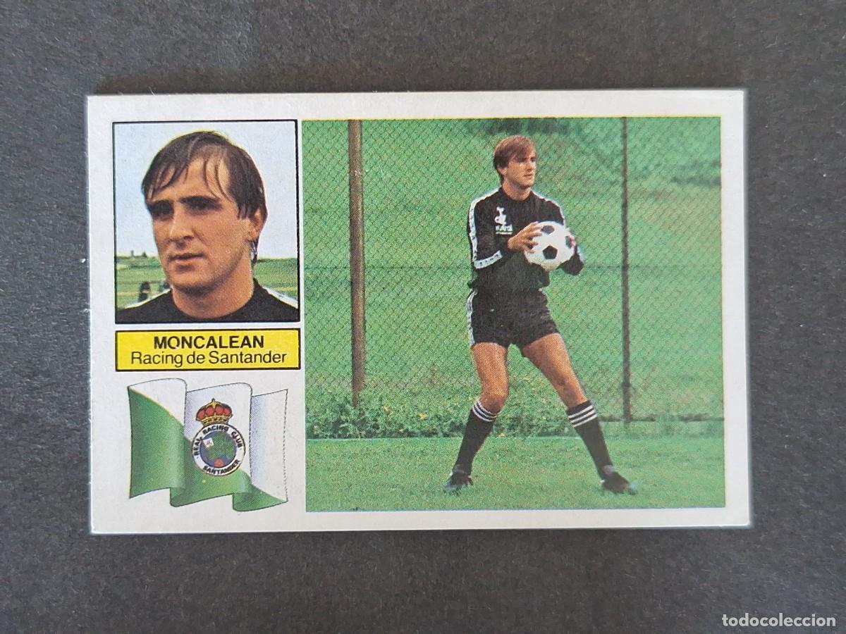 Cromos de f&uacute;tbol: L5 MONCALEAN RACING DE SANTANDER LIGA ESTE 1982 1983 82 83 NUNCA PEGADO SIN PEGAR