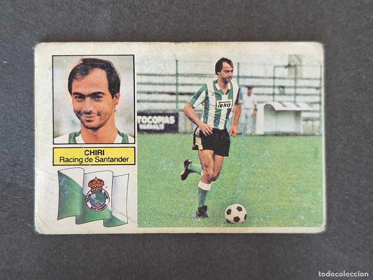 Cromos de f&uacute;tbol: L5 CHIRI VERSION RACING DE SANTANDER LIGA ESTE 1982 1983 82 83 NUNCA PEGADO SIN PEGAR