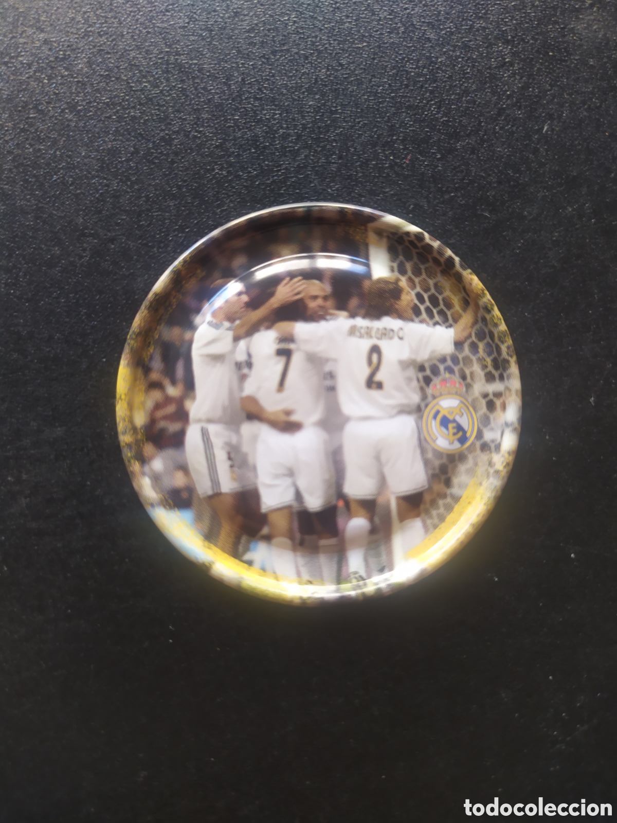 Cartes &agrave; collectionner de Football: Metal rappers 2004 2005 04 05 magic box int Zidane Ra&uacute;l Ronaldo n&deg; 5 Real Madrid